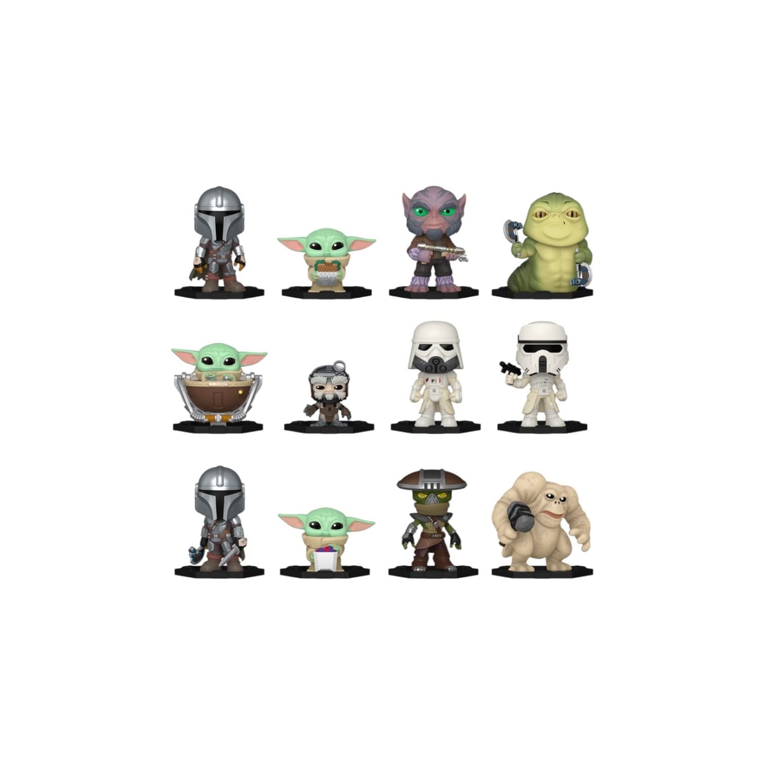 Star Wars Mandalorian and Grogu Funko Mystery Minis
