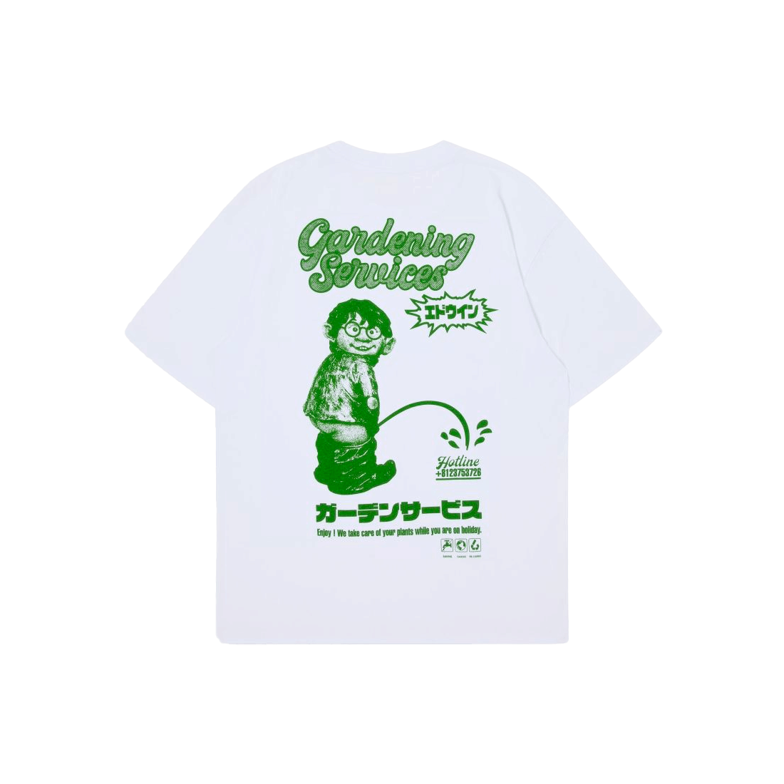 Edwin Gardening Services T - shirt White