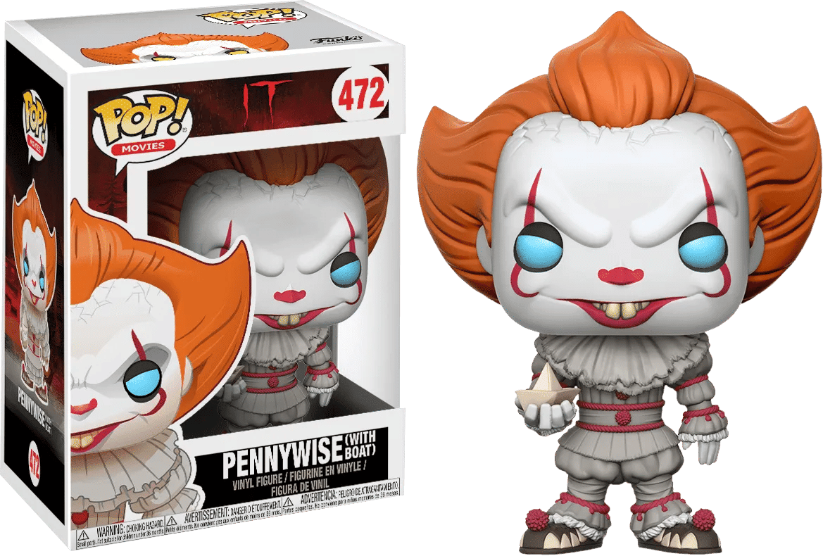 Funko TBA It (2017) - Pennywise (with Boat) Pop! Vinyl
