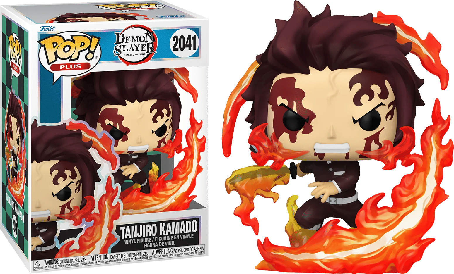 Funko TBA Demon Slayer - Tanjiro Kamado (Dancing Flash) Pop! Plus