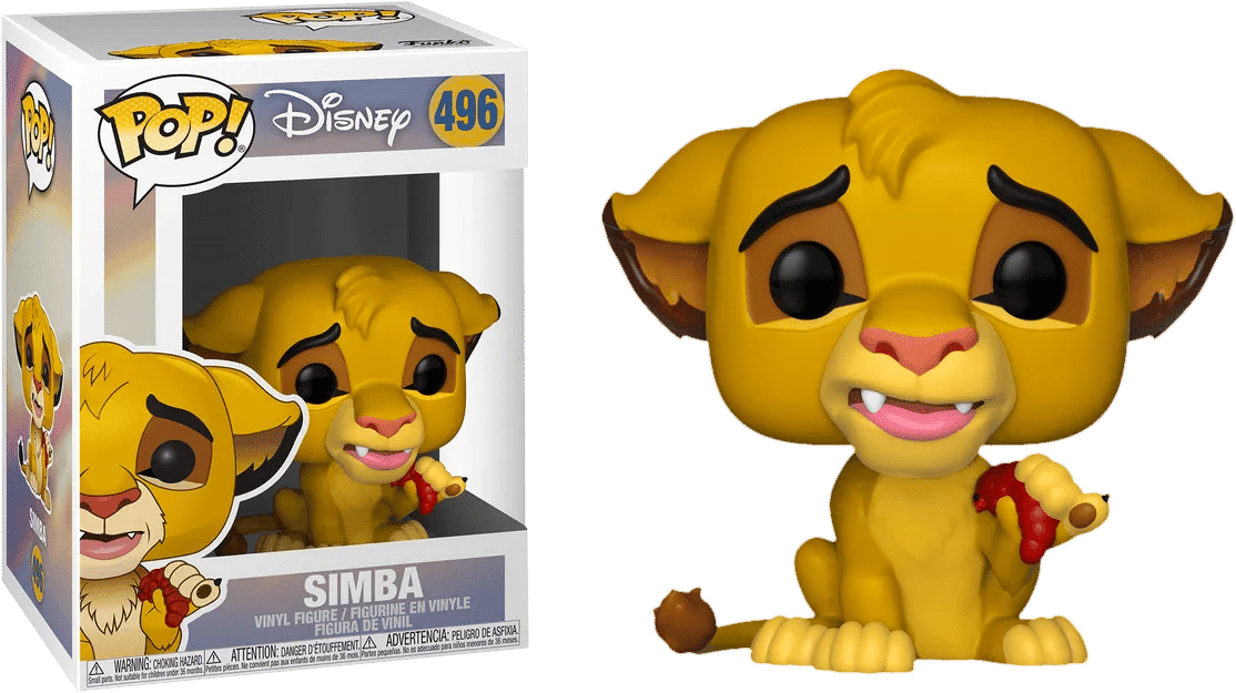Funko TBA The Lion King (1994) - Simba with Bug Pop! Vinyl