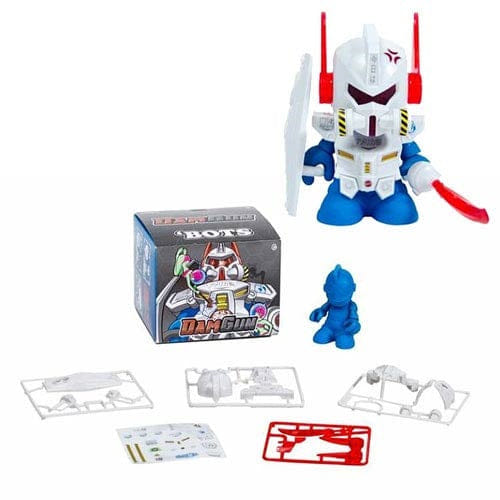 Kidrobot Bots DamGun 3 - inch White Vinyl Figure