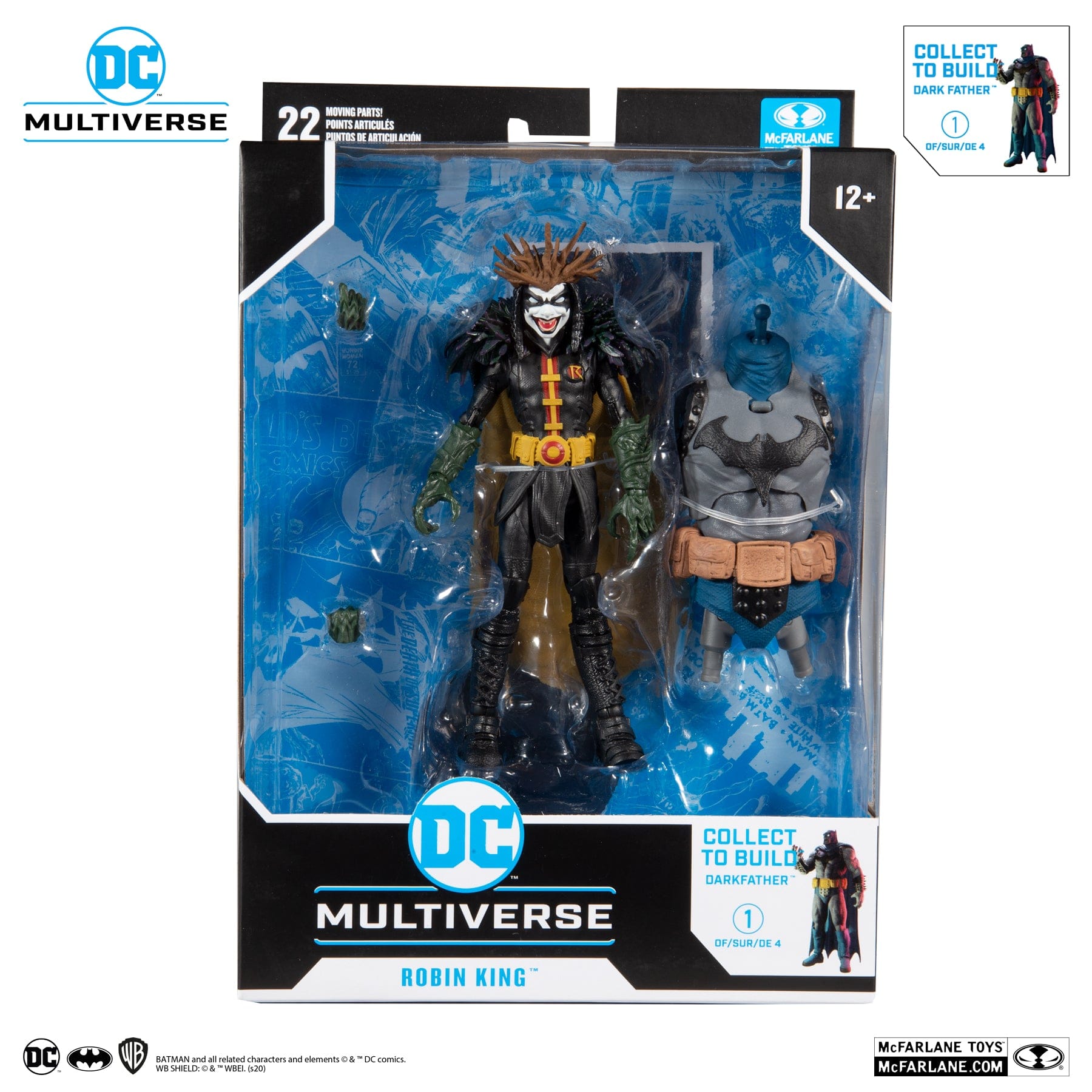 McFarlane (Box Damage) McFarlane DC Multiverse Dark Nights: Death Metal – Robin King Action Figure