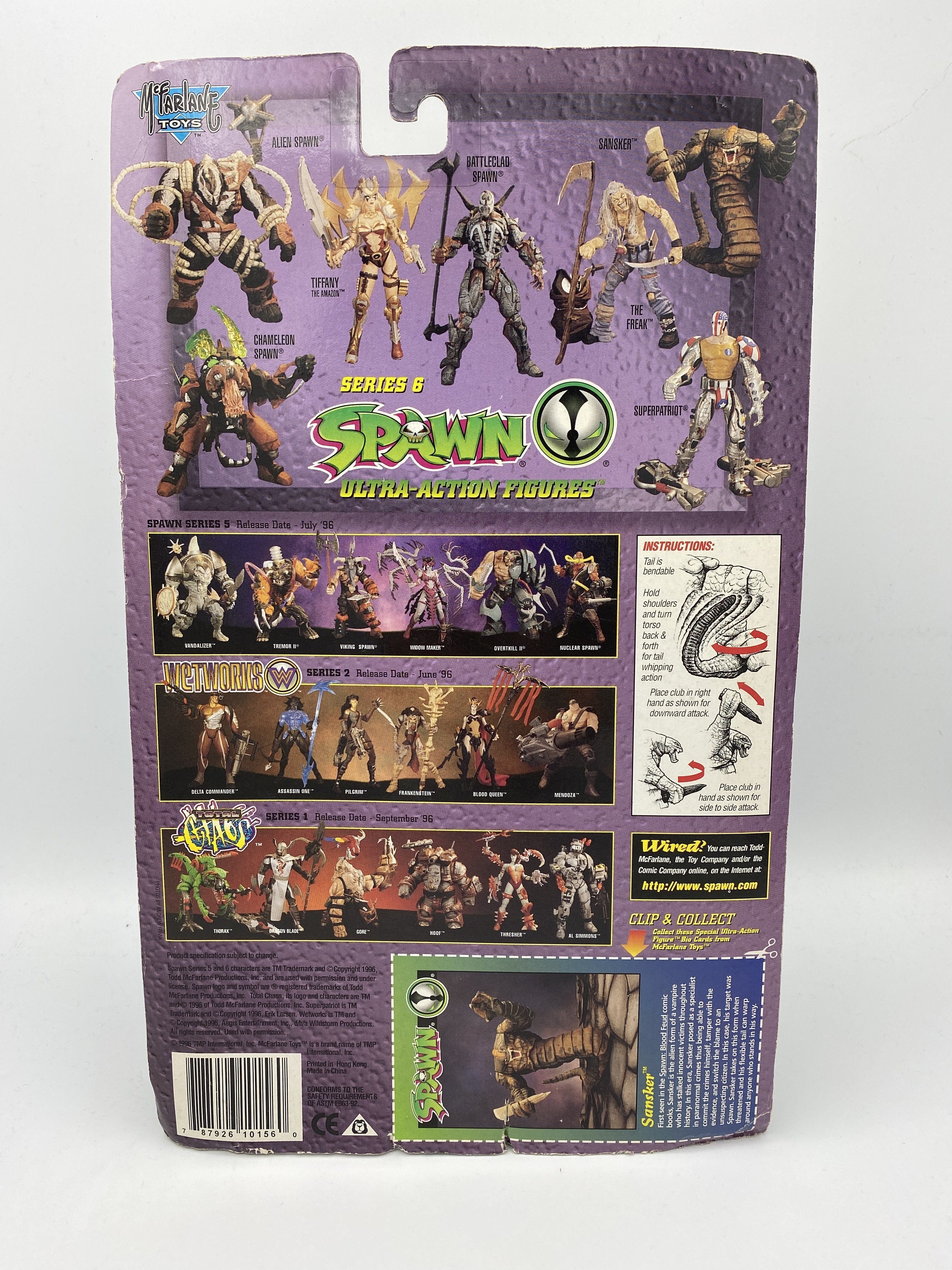 McFarlane Toys Spawn Sansker Ultra Action Figure