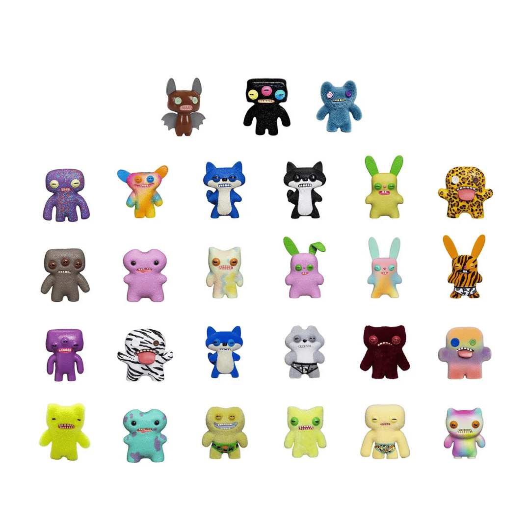 Zuru Fuggler Plush Fuggler - Collectible Figures - 3 - Pack (Randomly Selected)