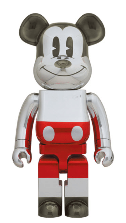 MICKEY MOUSE Future Mickey Mouse Sorayama (2nd Colour Ver) 1000% Bearbrick by Medicom Toy