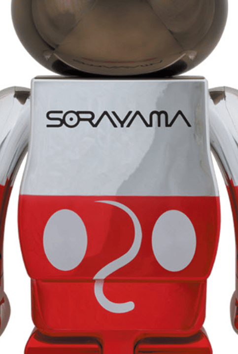 MICKEY MOUSE Future Mickey Mouse Sorayama (2nd Colour Ver) 1000% Bearbrick by Medicom Toy