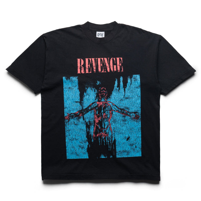 Revenge Silver T-Shirt - Black