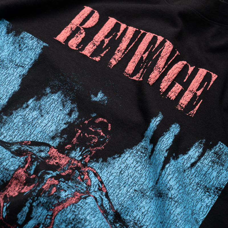 Revenge Silver T-Shirt - Black