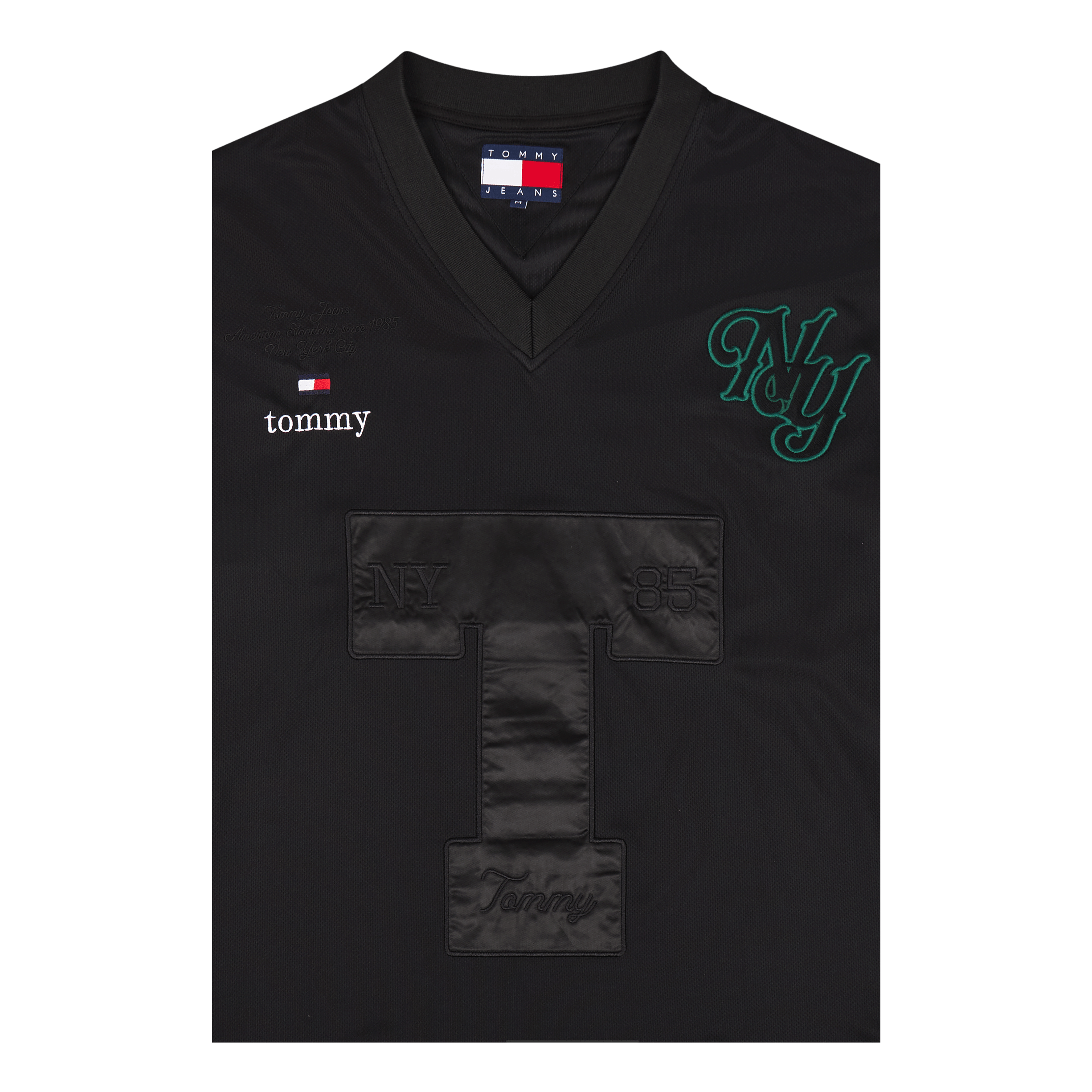 Tommy Jeans Tjcu Ls Hockey Jersey Black