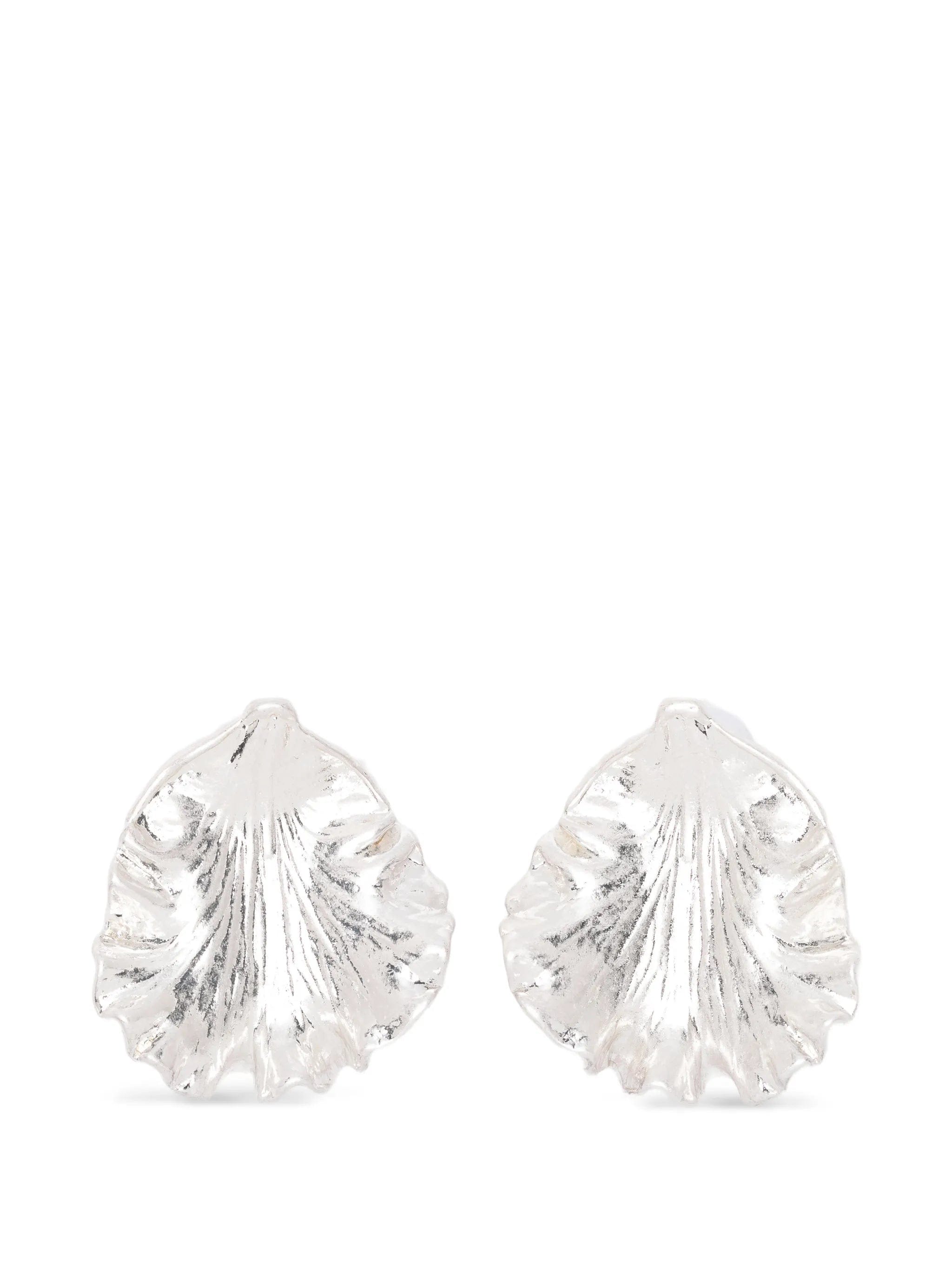 Cult Gaia Iris Leaf earrings