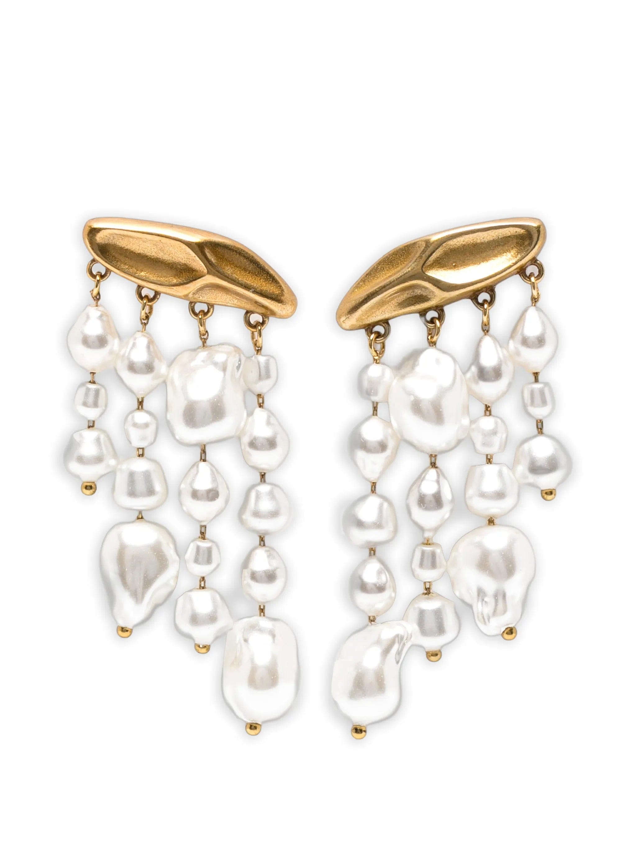 Cult Gaia pearl - drop earrings