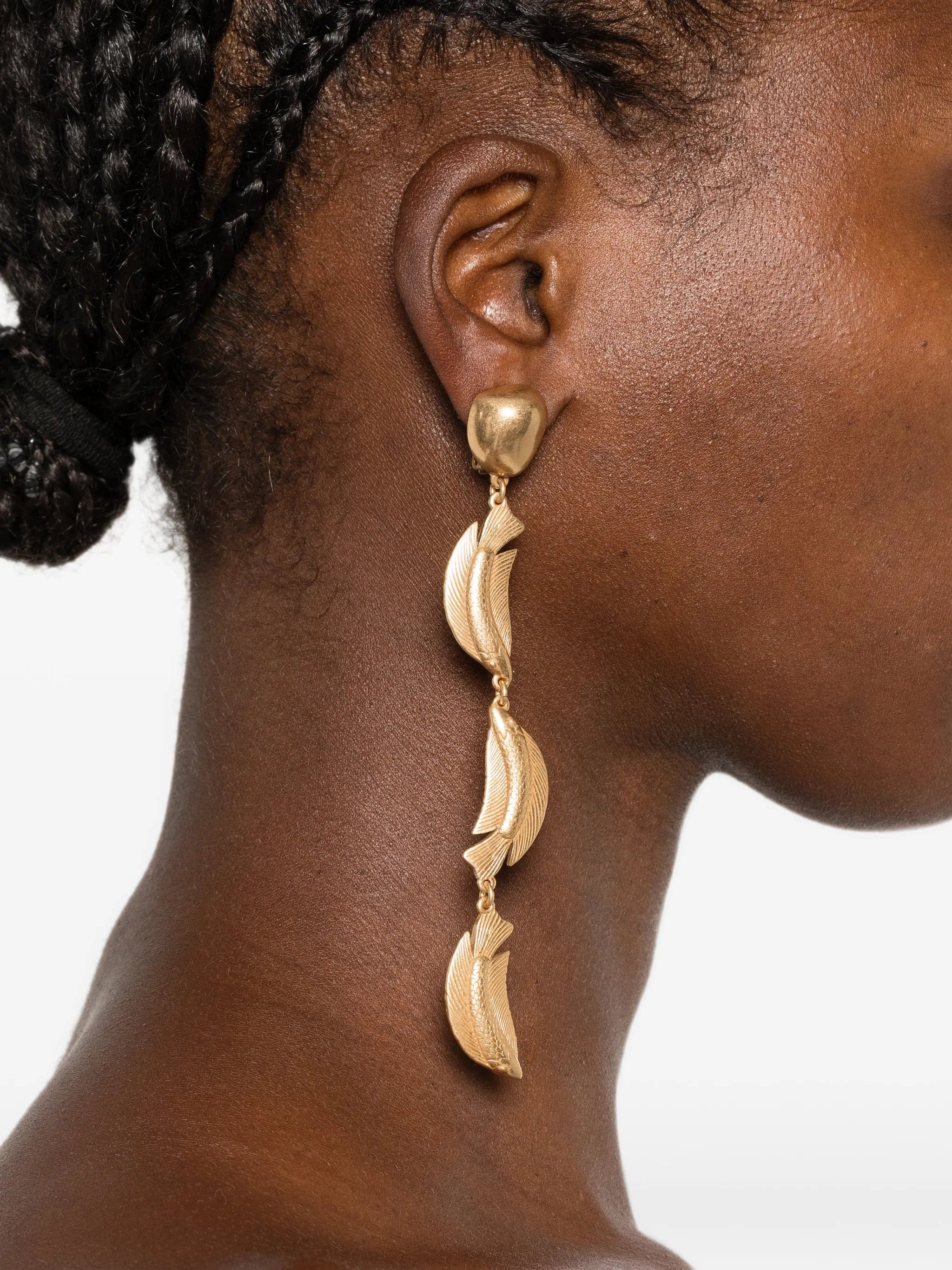 Cult Gaia Neemo Trio fish - pendant drop earrings