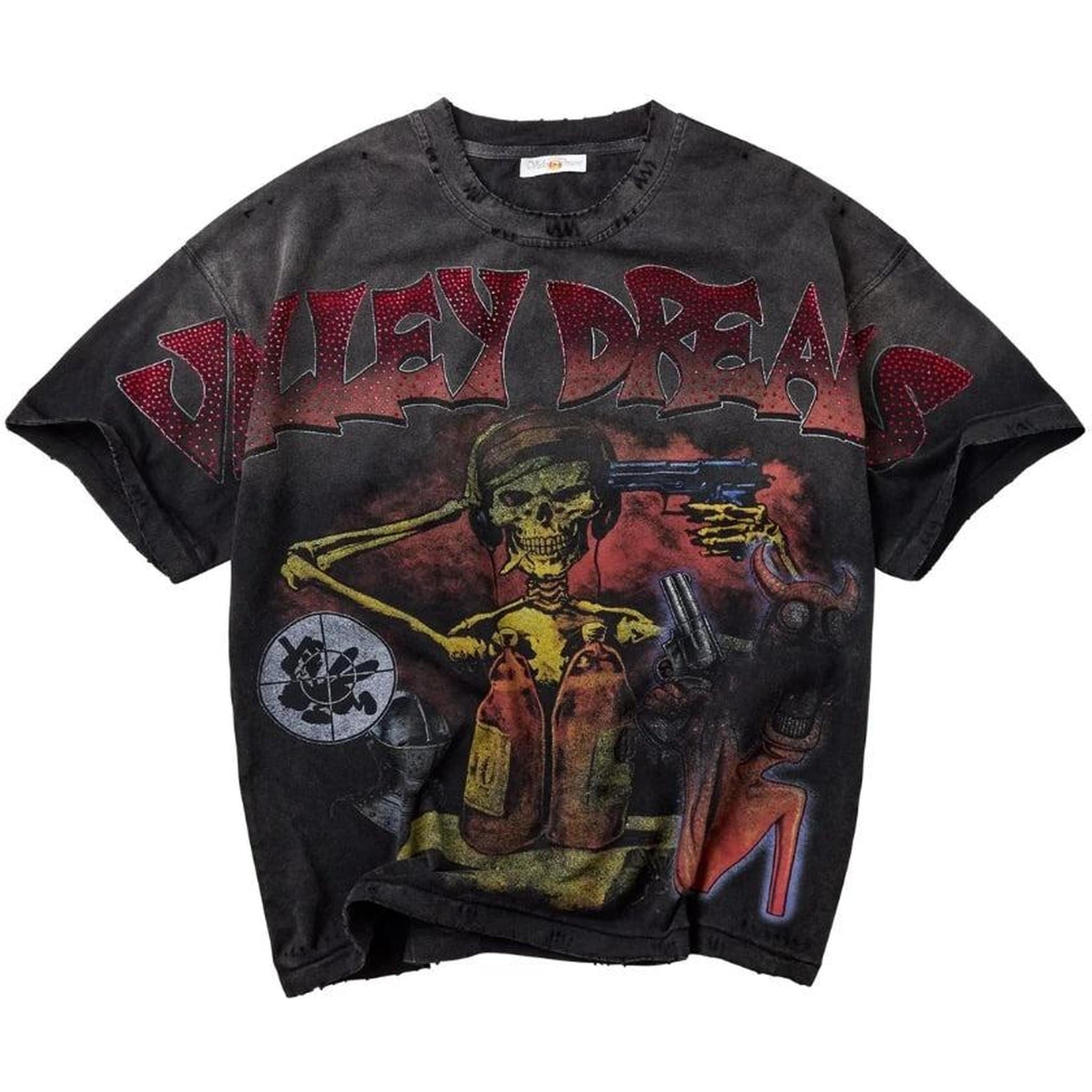 Vale Forever Coma Bling T-Shirt Black