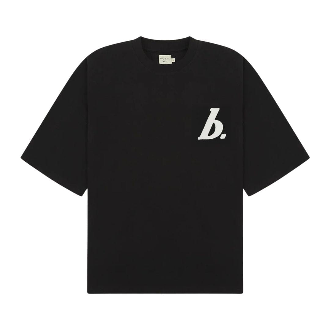 Bound Stamp Boxy T-Shirt - Black