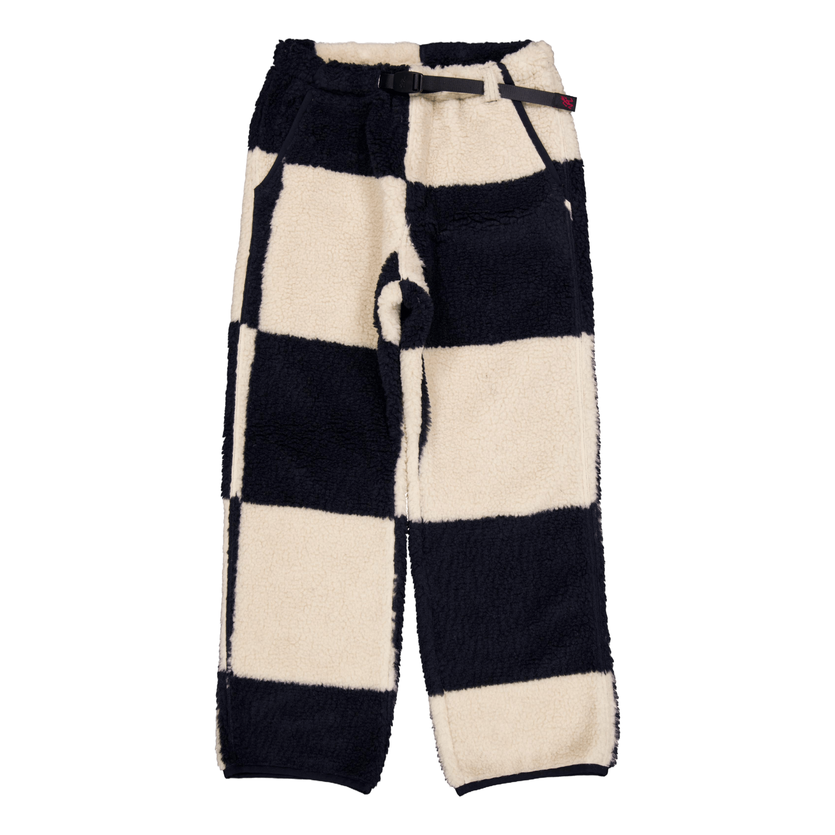 Gramicci Checkered Sherpa Pant Natural / Navy Check