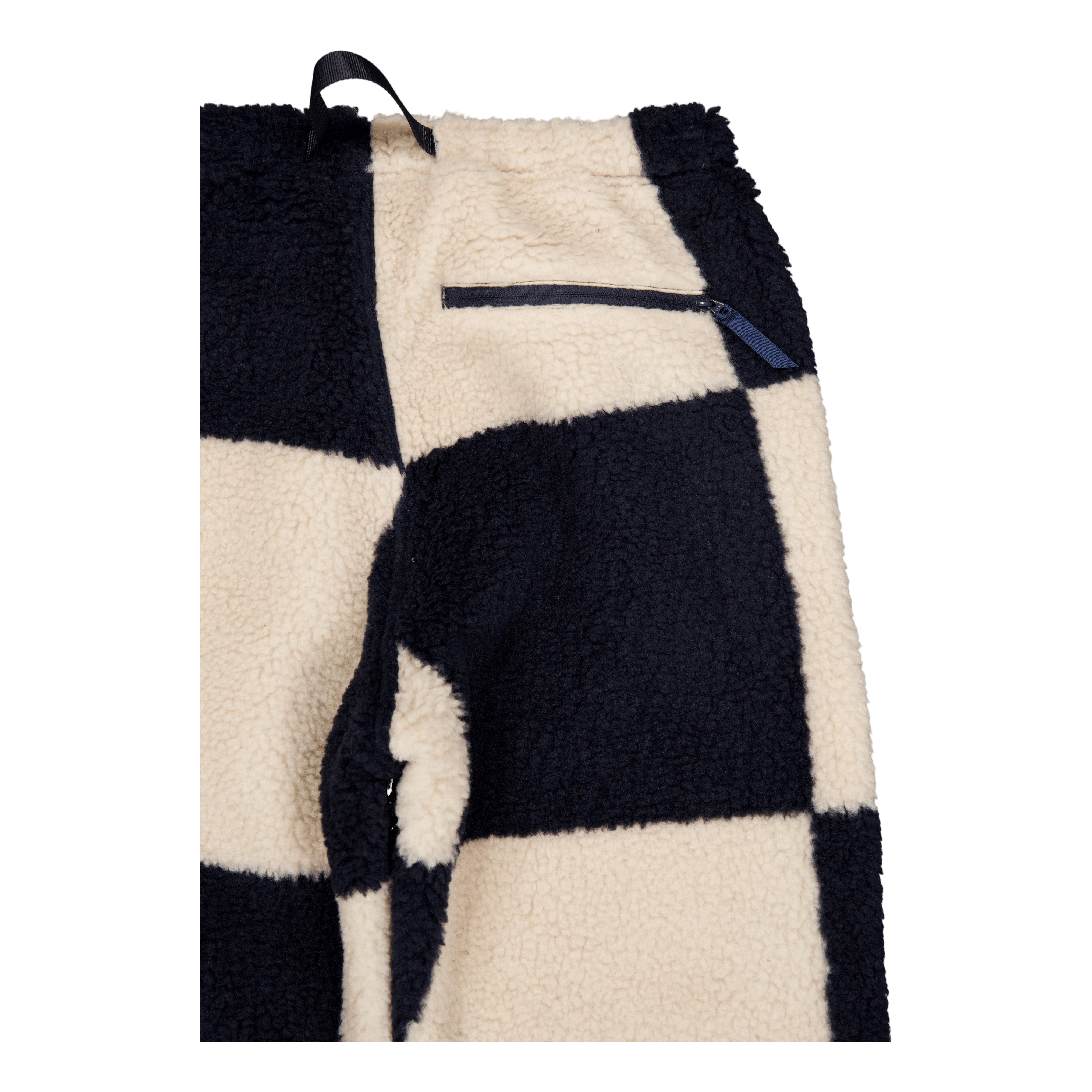 Gramicci Checkered Sherpa Pant Natural / Navy Check