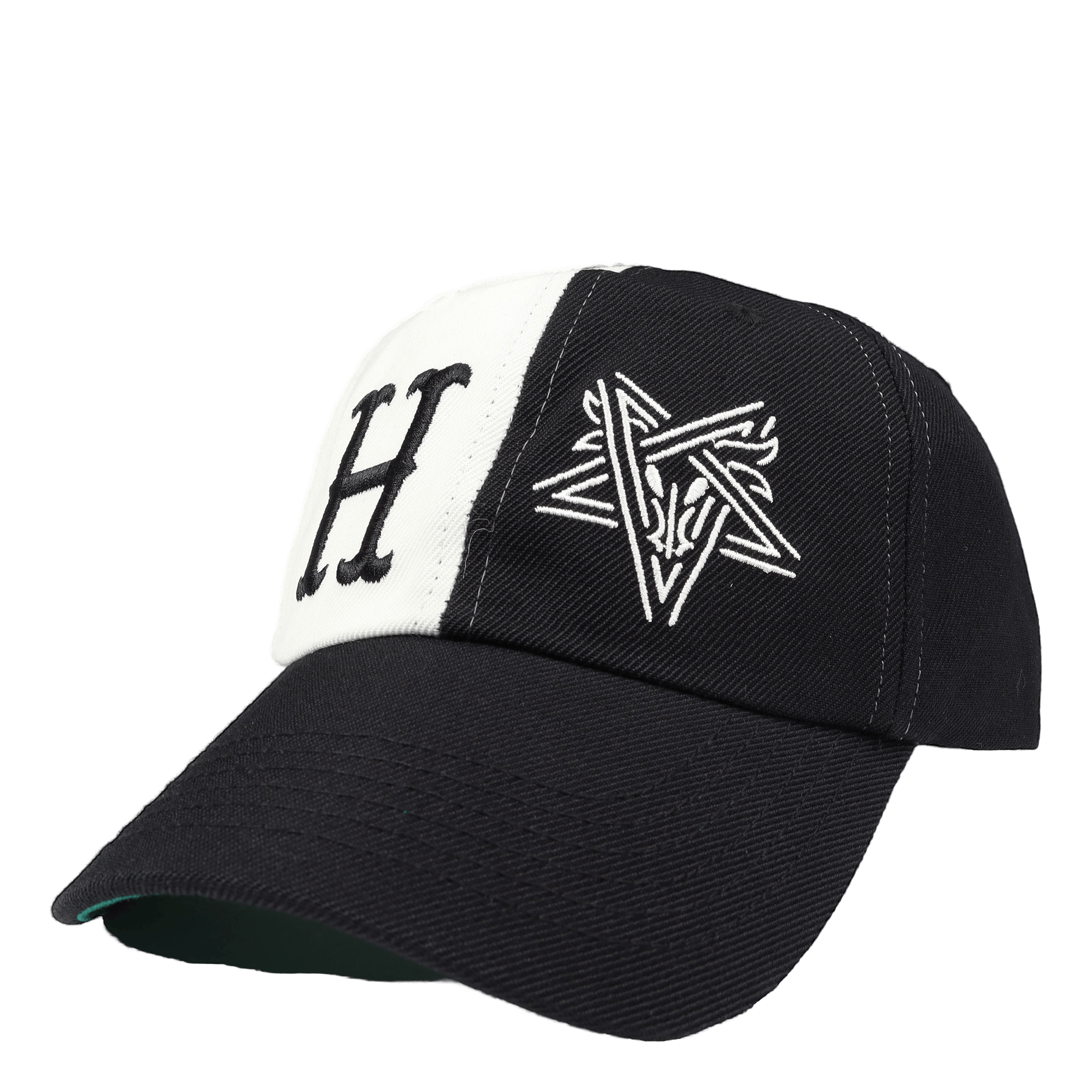 Huf x Thrasher Split Snapback Black