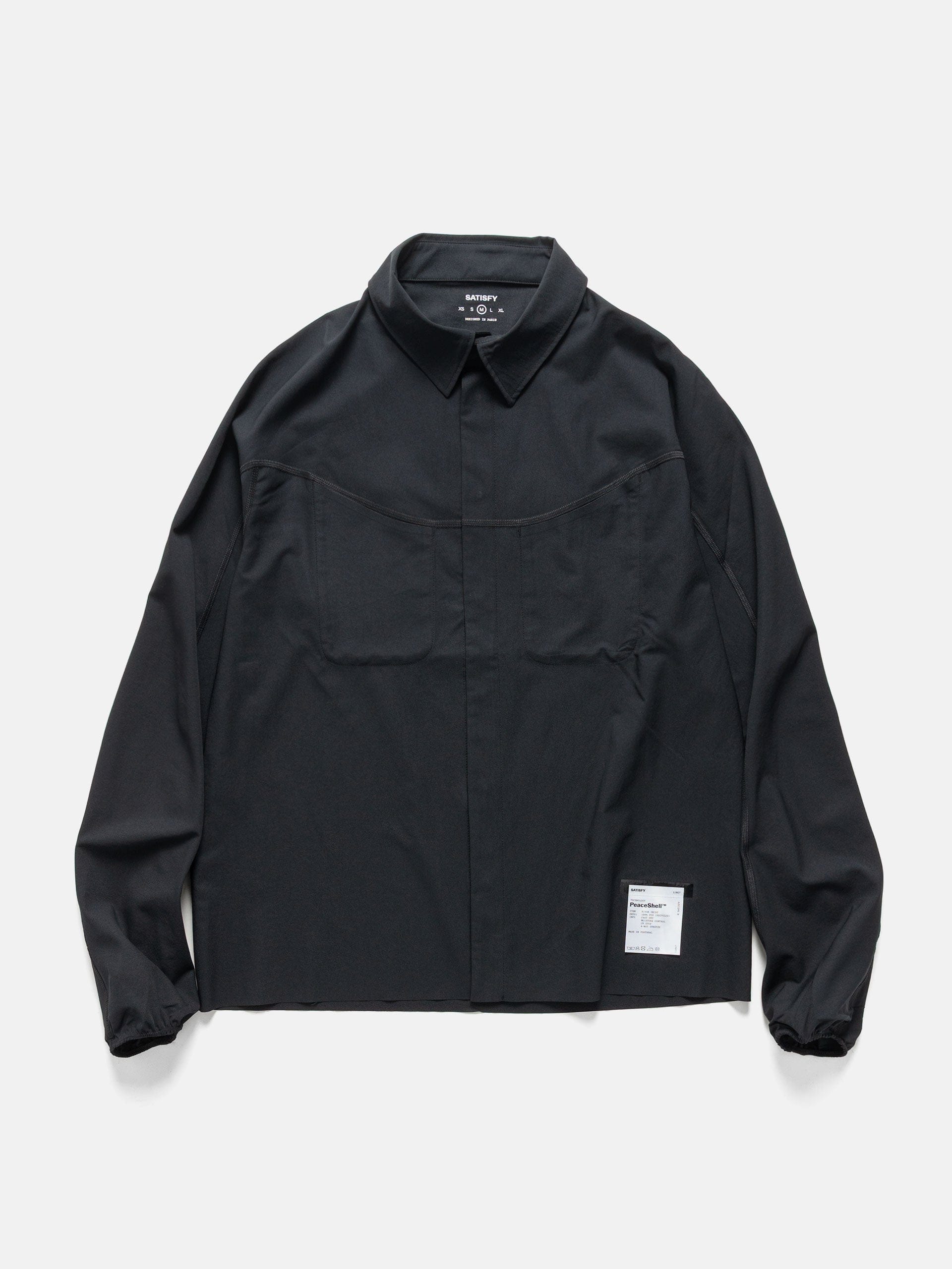 Satisfy PeaceShell River Shirt Black