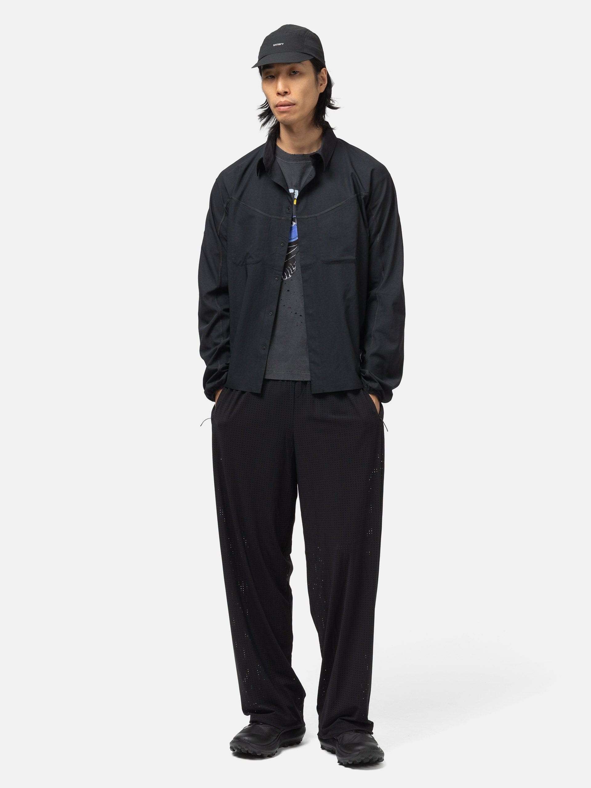 Satisfy PeaceShell River Shirt Black