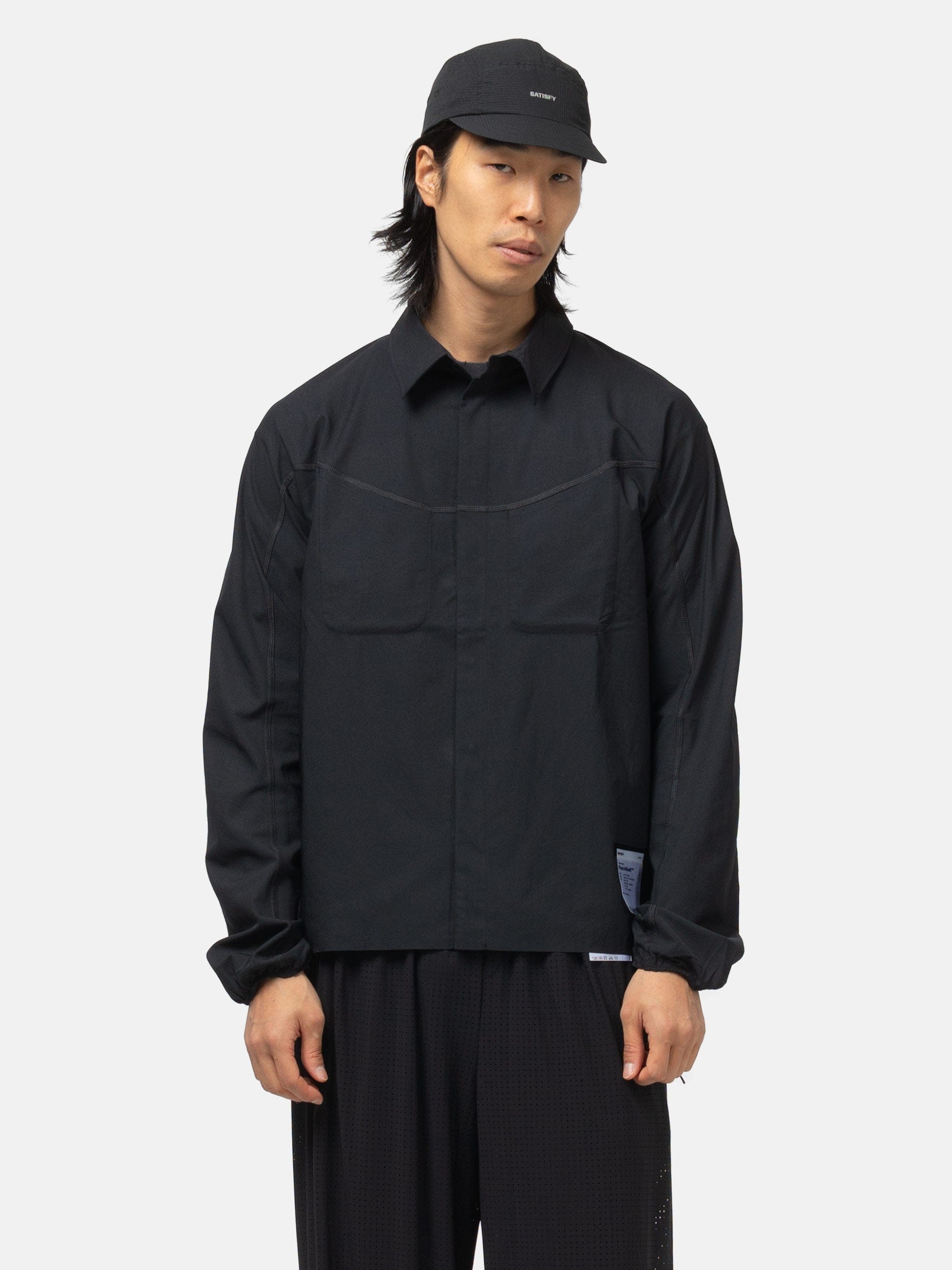 Satisfy PeaceShell River Shirt Black