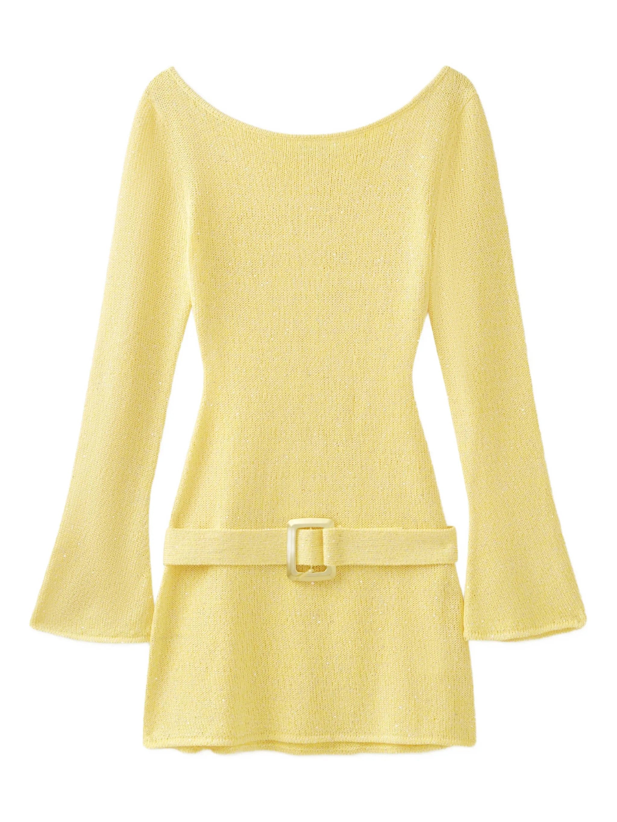 Asta Resort Maya belted - waist mini dress