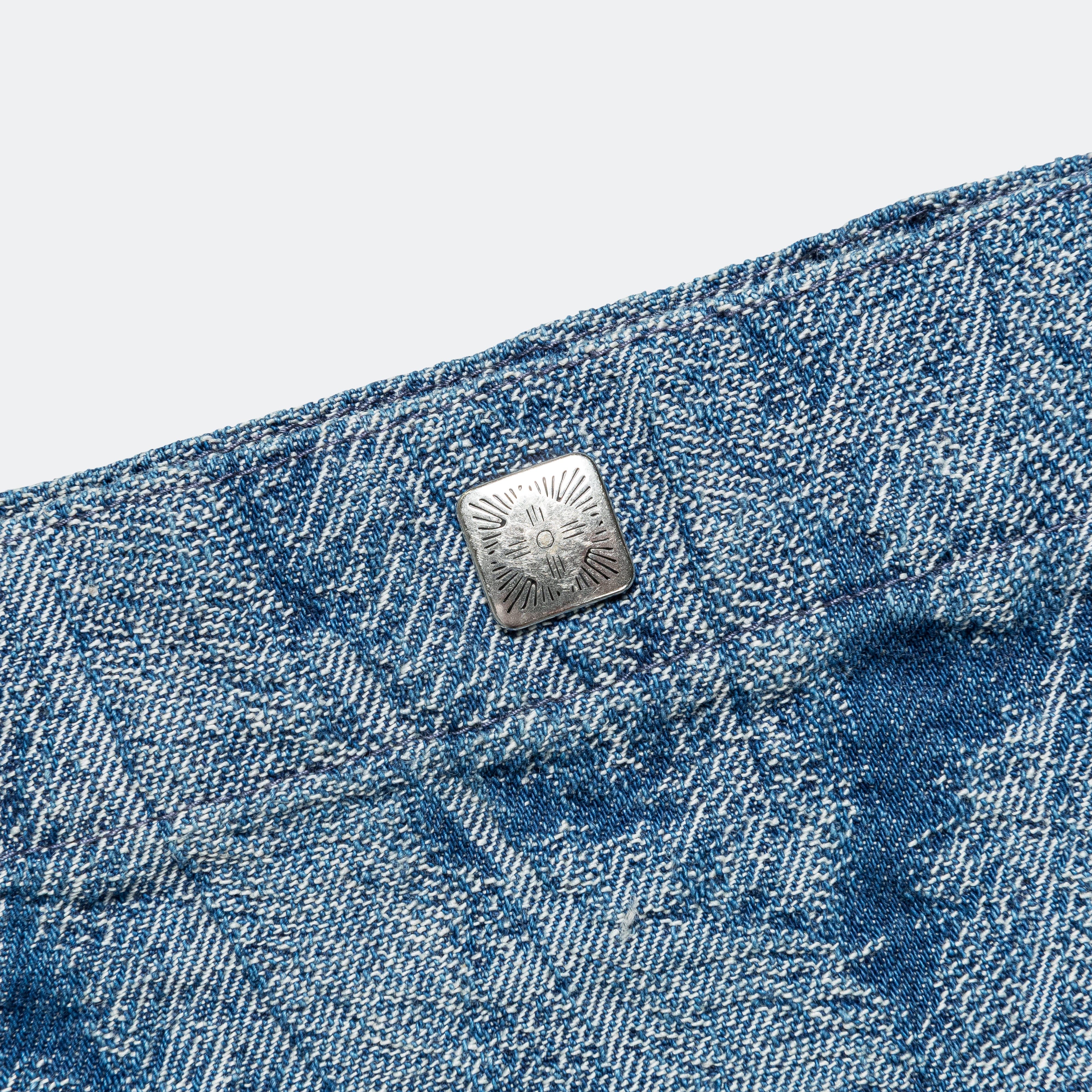 Kapital 12 oz MAGPIE Denim MEDICINE Bag(L) - Light