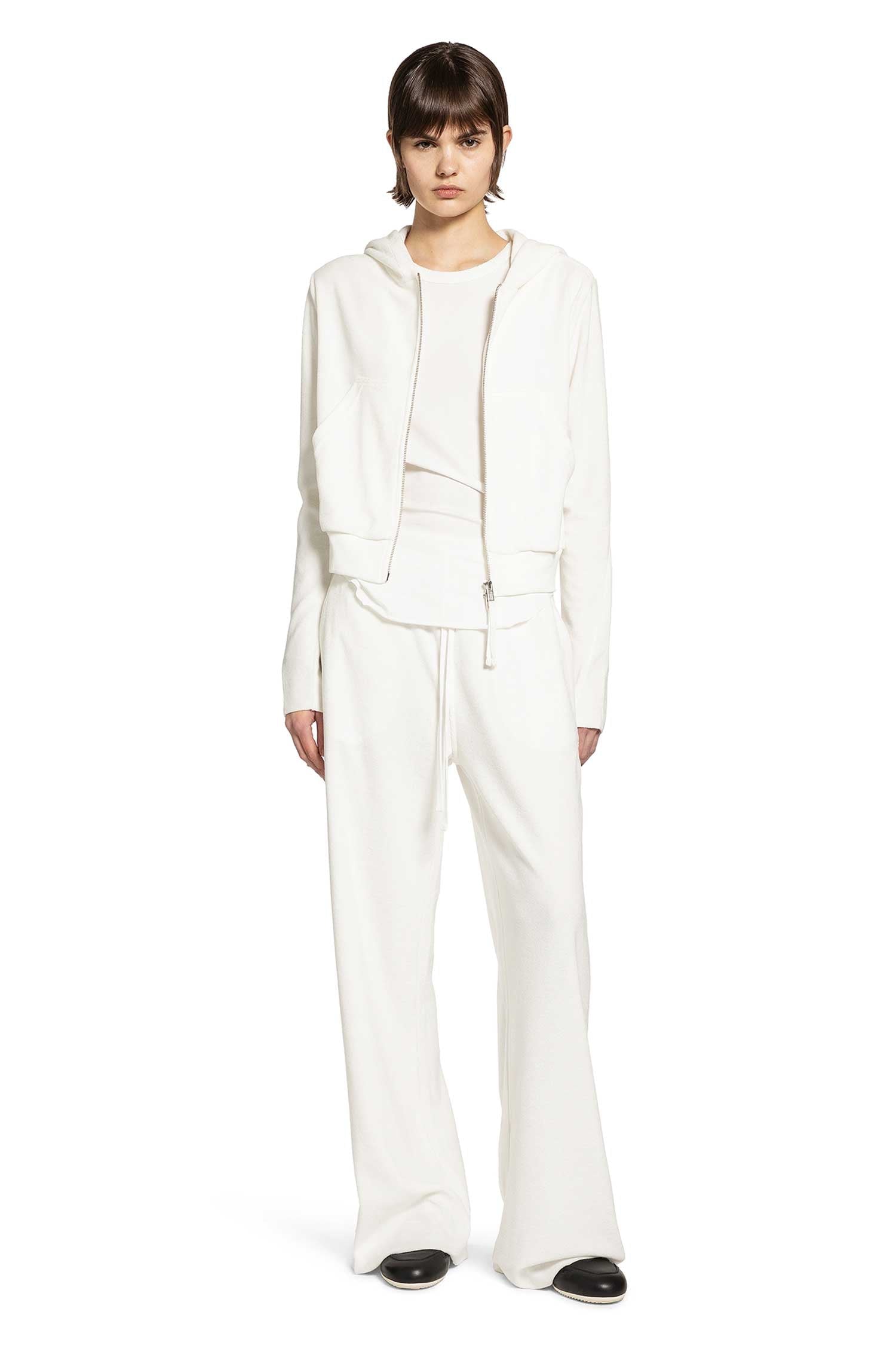 THOM KROM Hooded Terry Sweatjacket