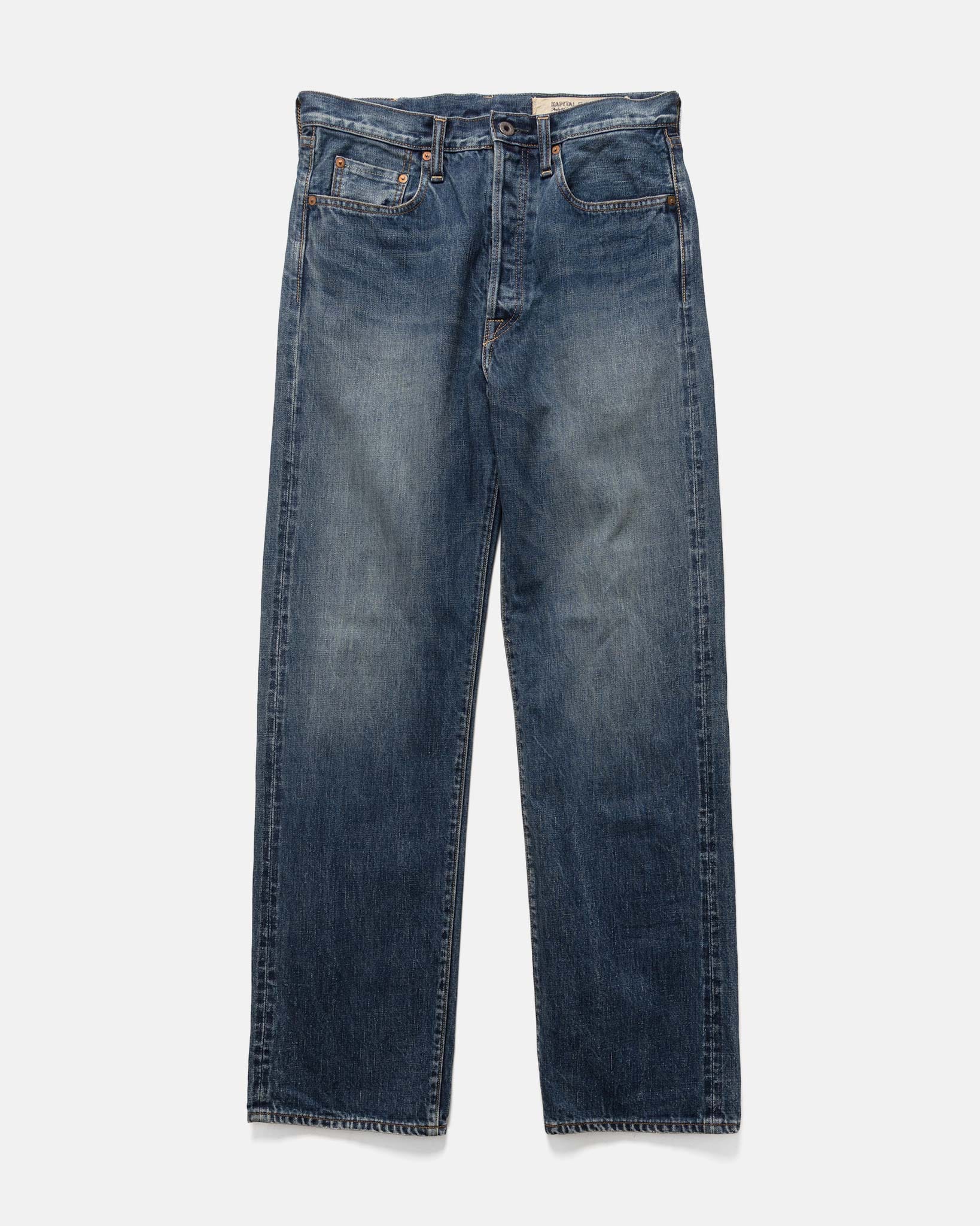 Kapital 13.5 oz Zimbabwe Denim 5P MONKEY TH (PRO)