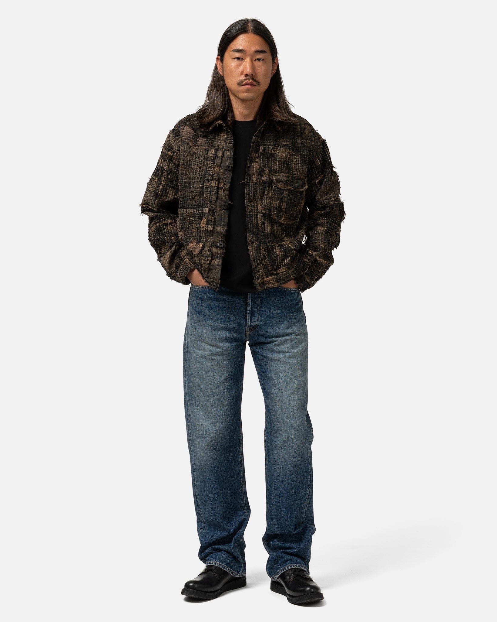 Kapital 13.5 oz Zimbabwe Denim 5P MONKEY TH (PRO)