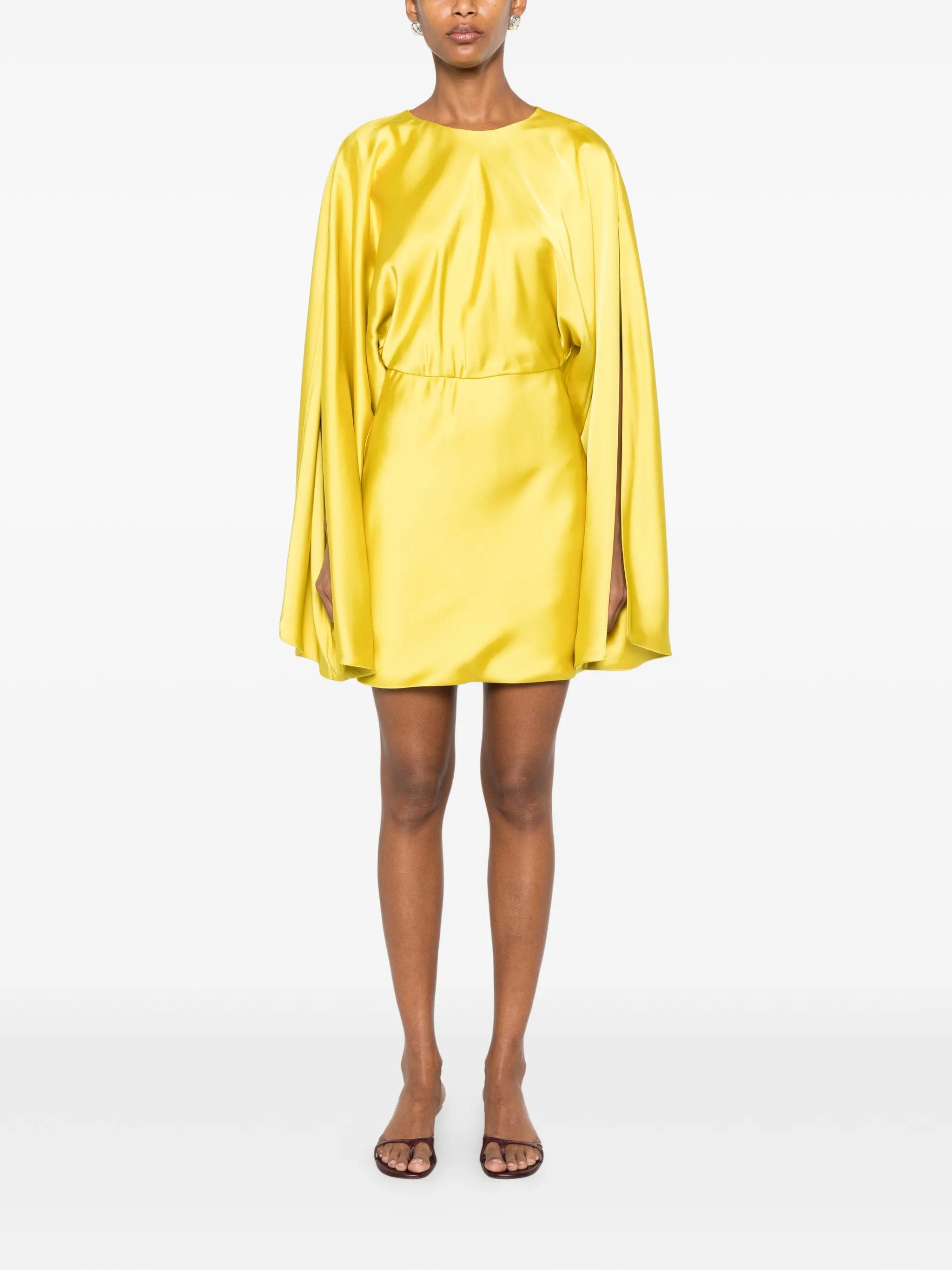 Norma Kamali Obie cape - sleeve dress