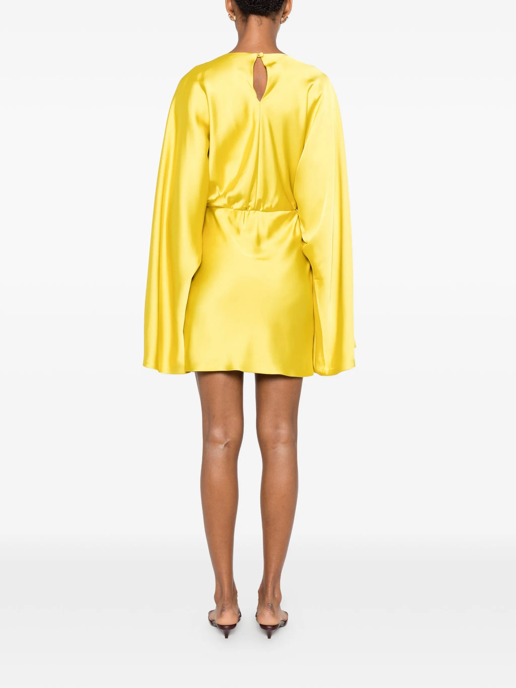 Norma Kamali Obie cape - sleeve dress
