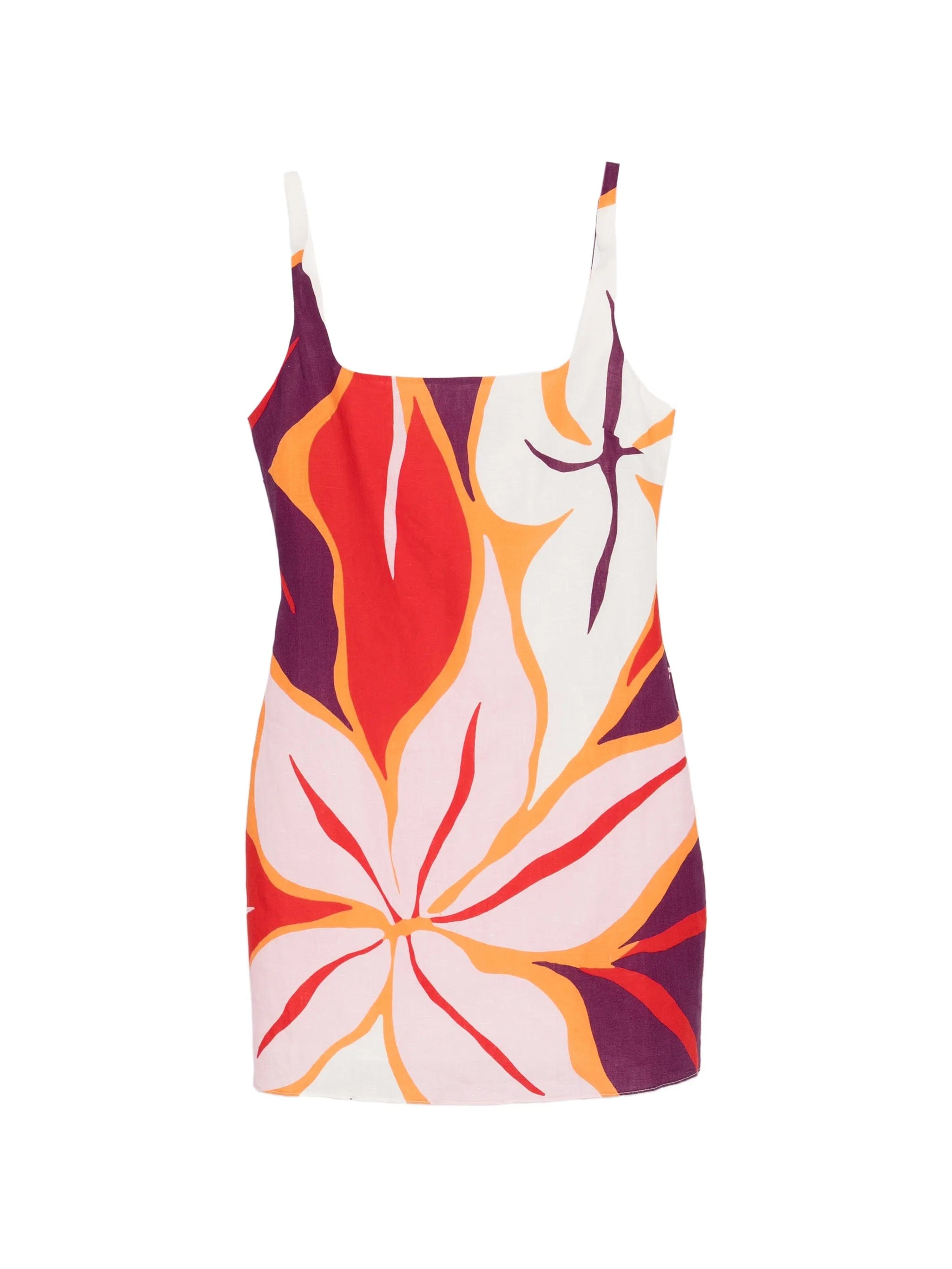 Cala de la Cruz Siela floral - print mini dress