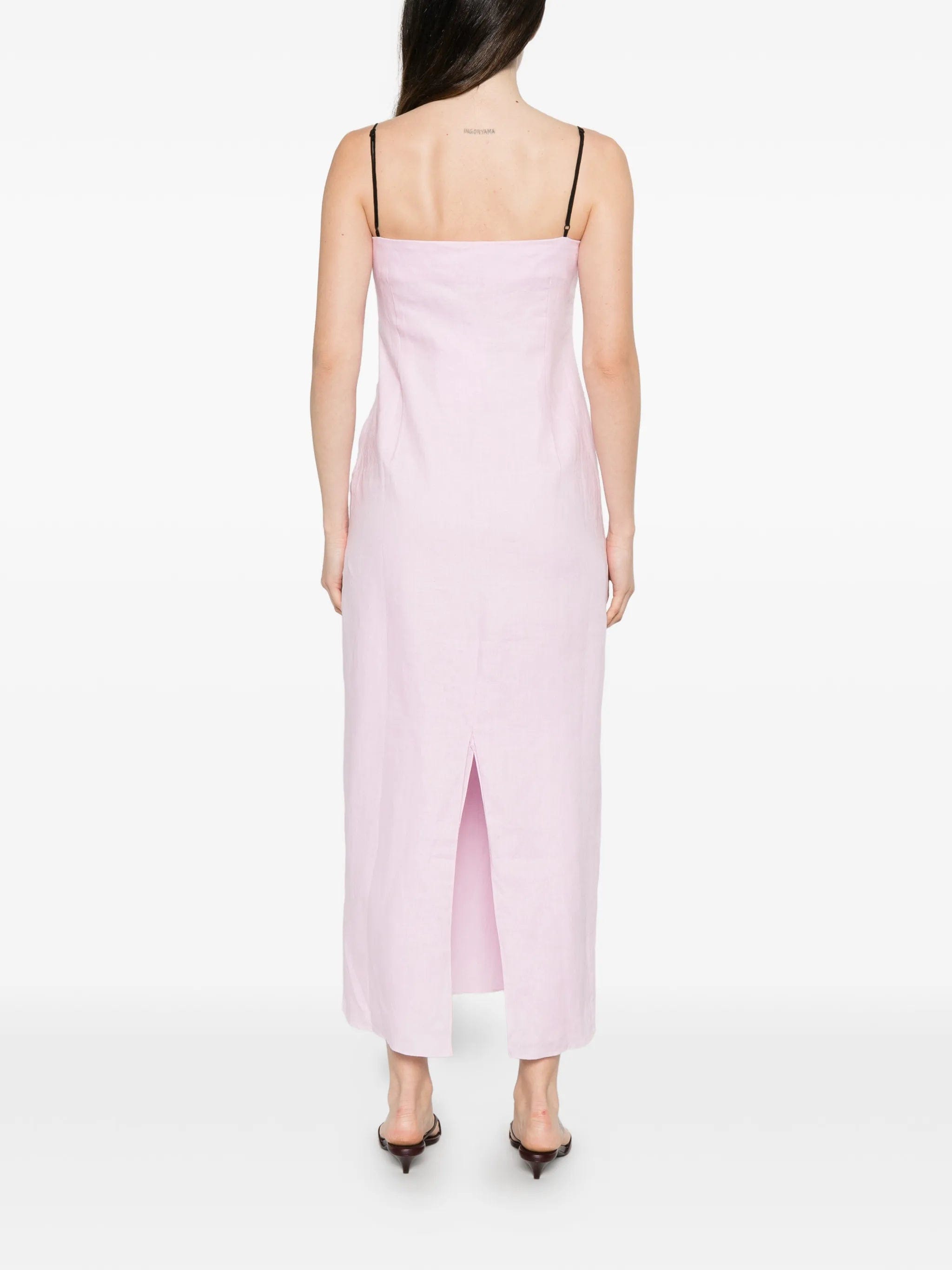 Cala de la Cruz Sloane flower - applique midi dress