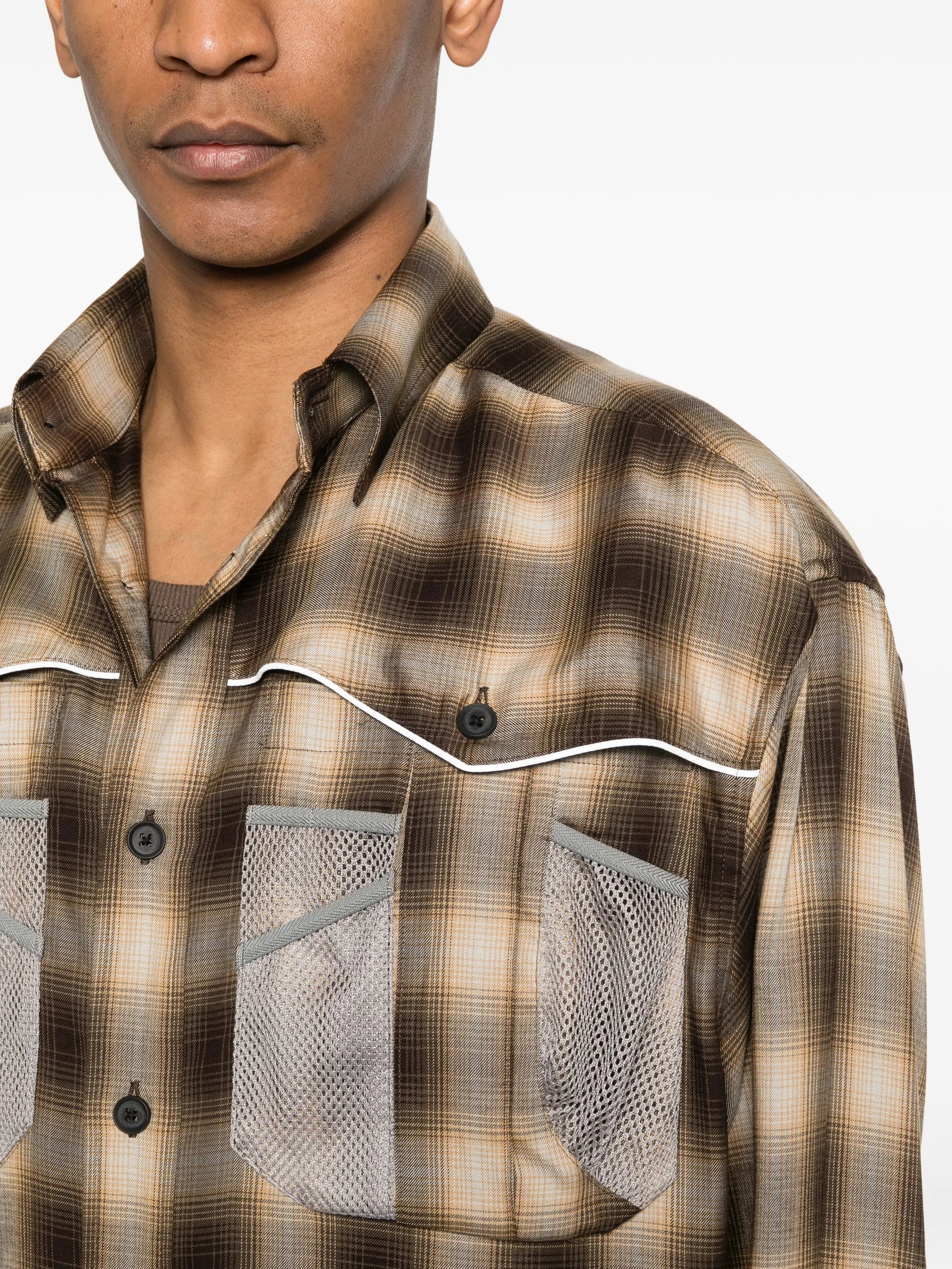 Kolor plaid - pattern shirt