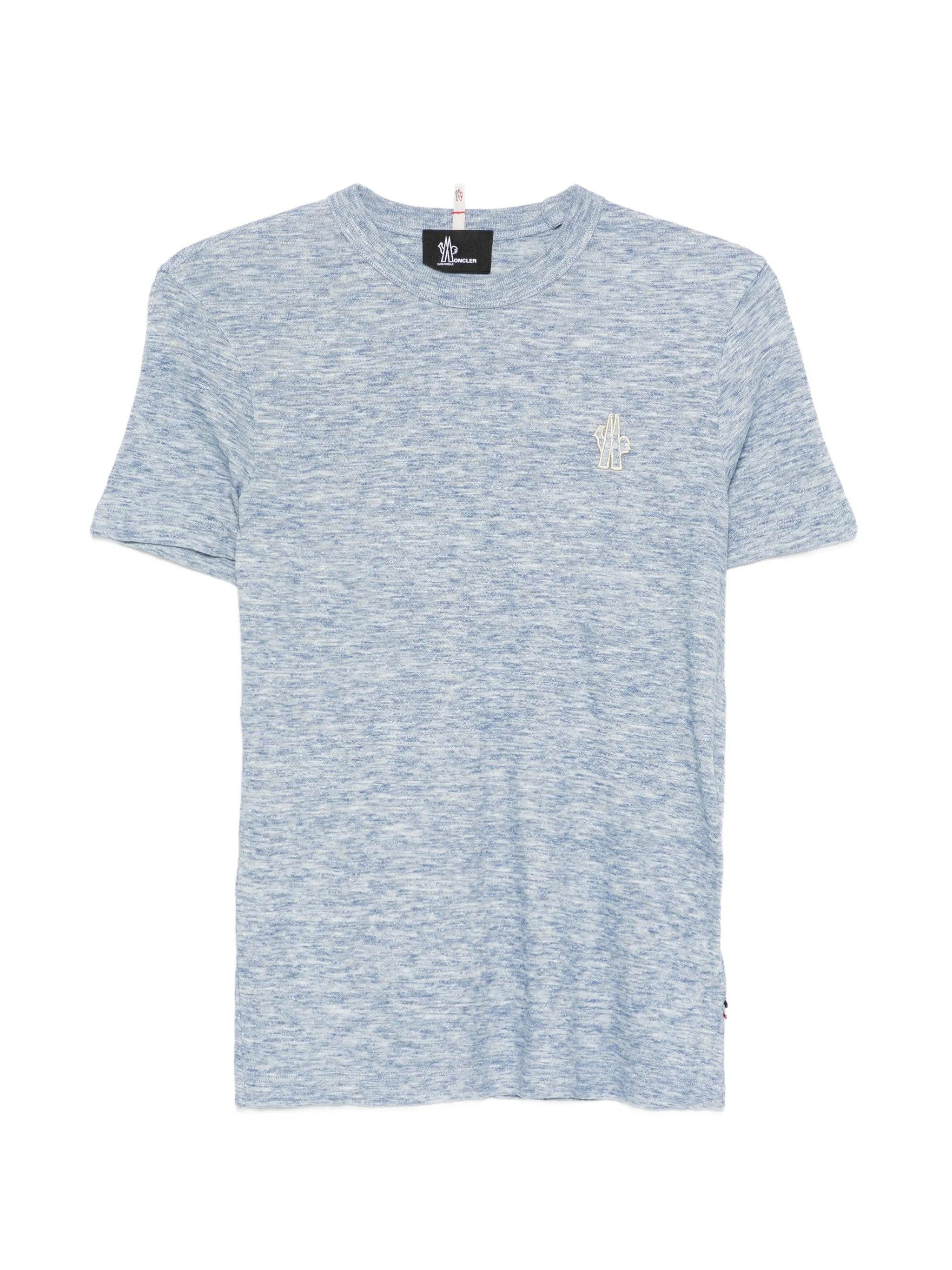 Moncler Grenoble logo - patch T - shirt