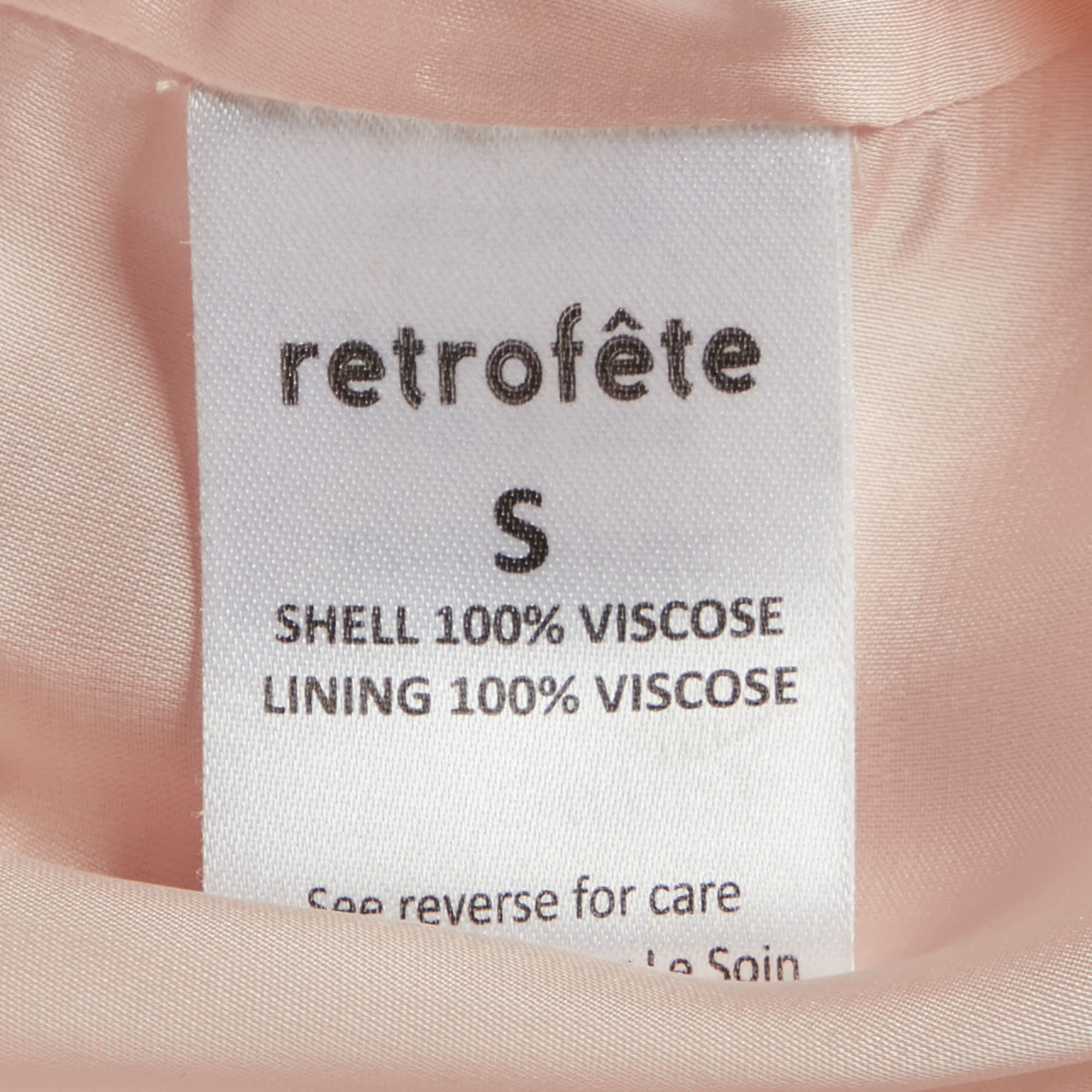Retrofete Pink Sequin And Velvet Belted Mini Robe Dress