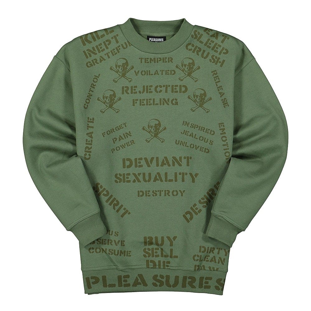 Pleasures Crush Crewneck Sweatshirt