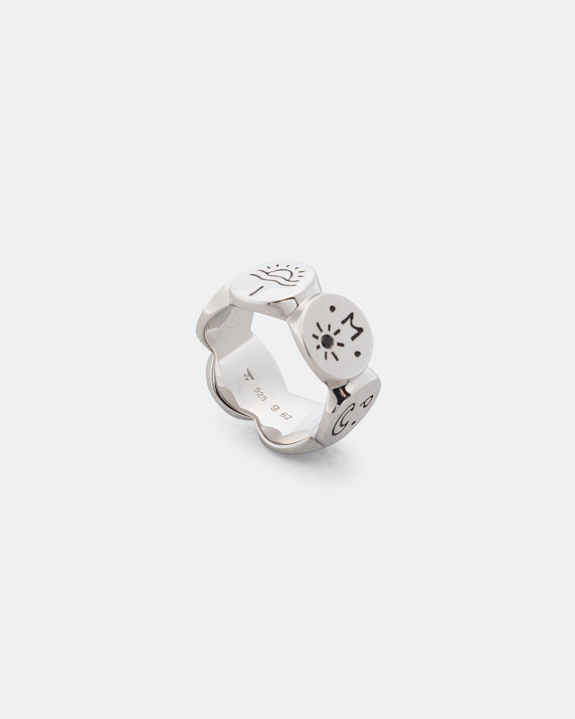 Tom Wood Simple Love Ring - 925 Sterling Silver