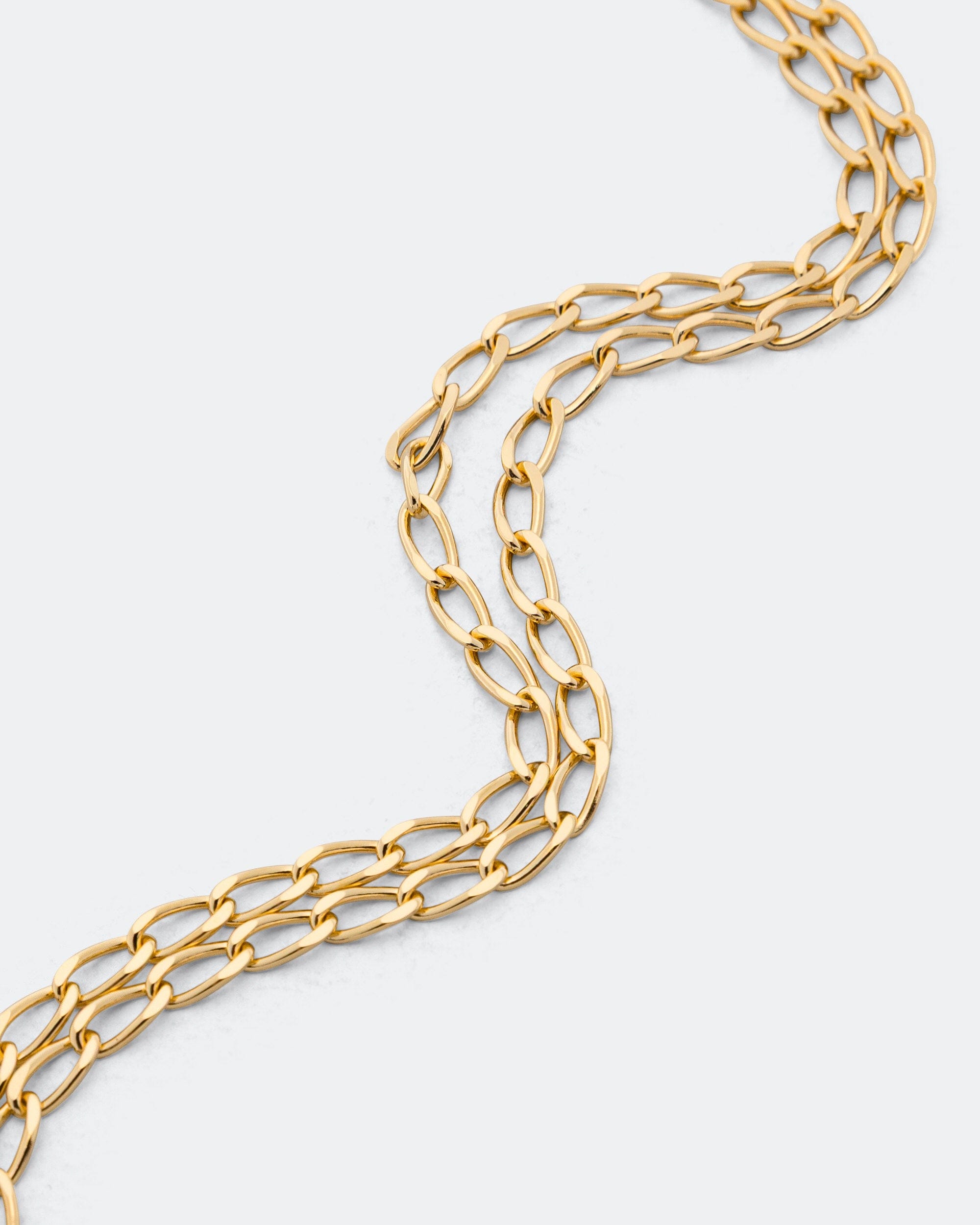 Tom Wood Arlo Chain Medium - 18K Gold/925 Sterling Silver