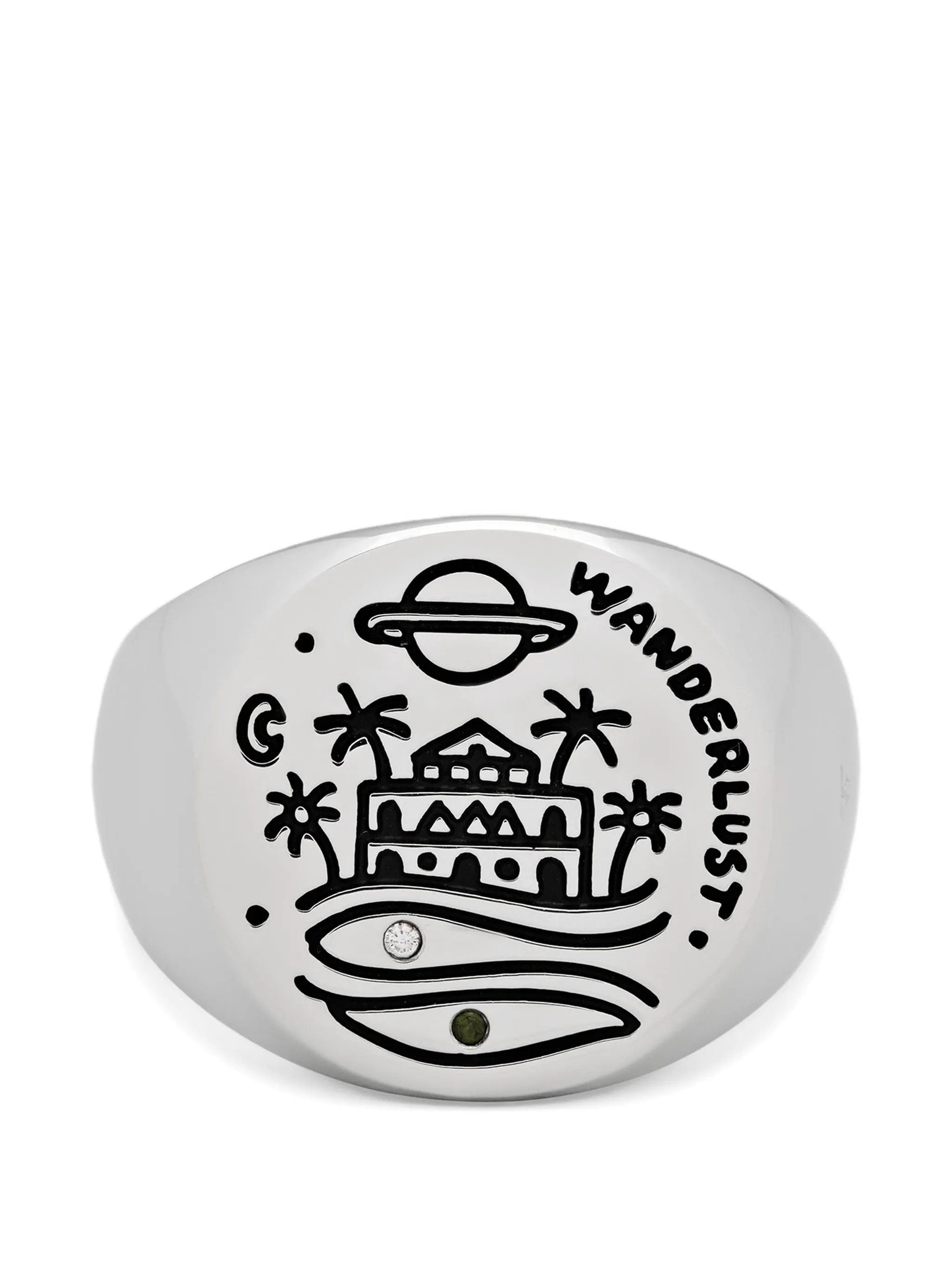 Tom Wood Wanderlust signet ring