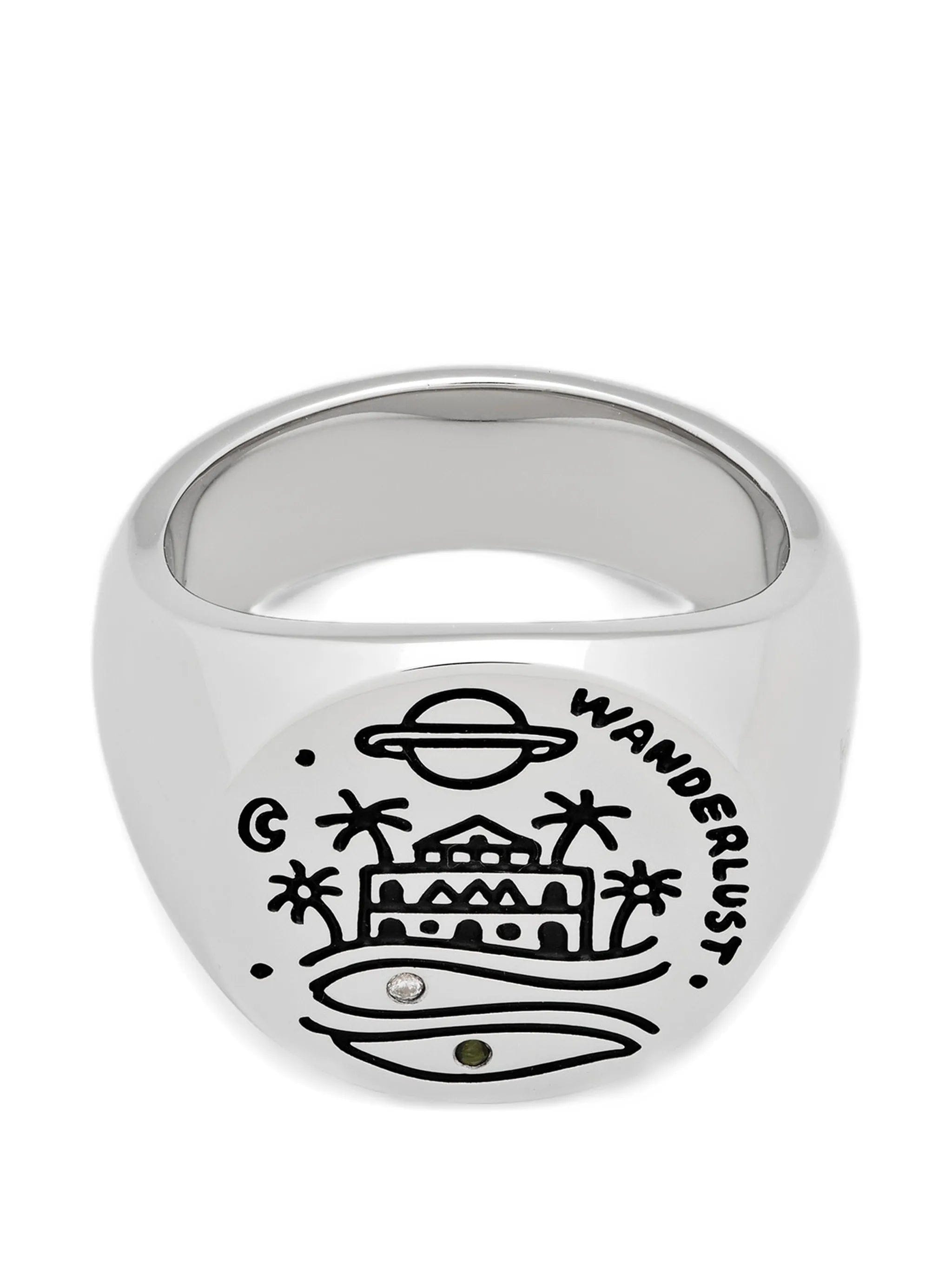 Tom Wood Wanderlust signet ring