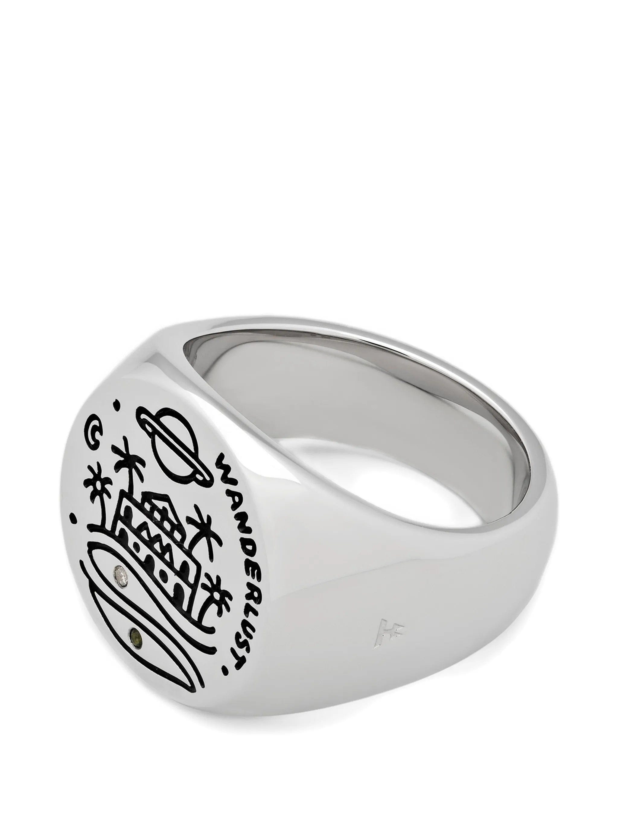 Tom Wood Wanderlust signet ring