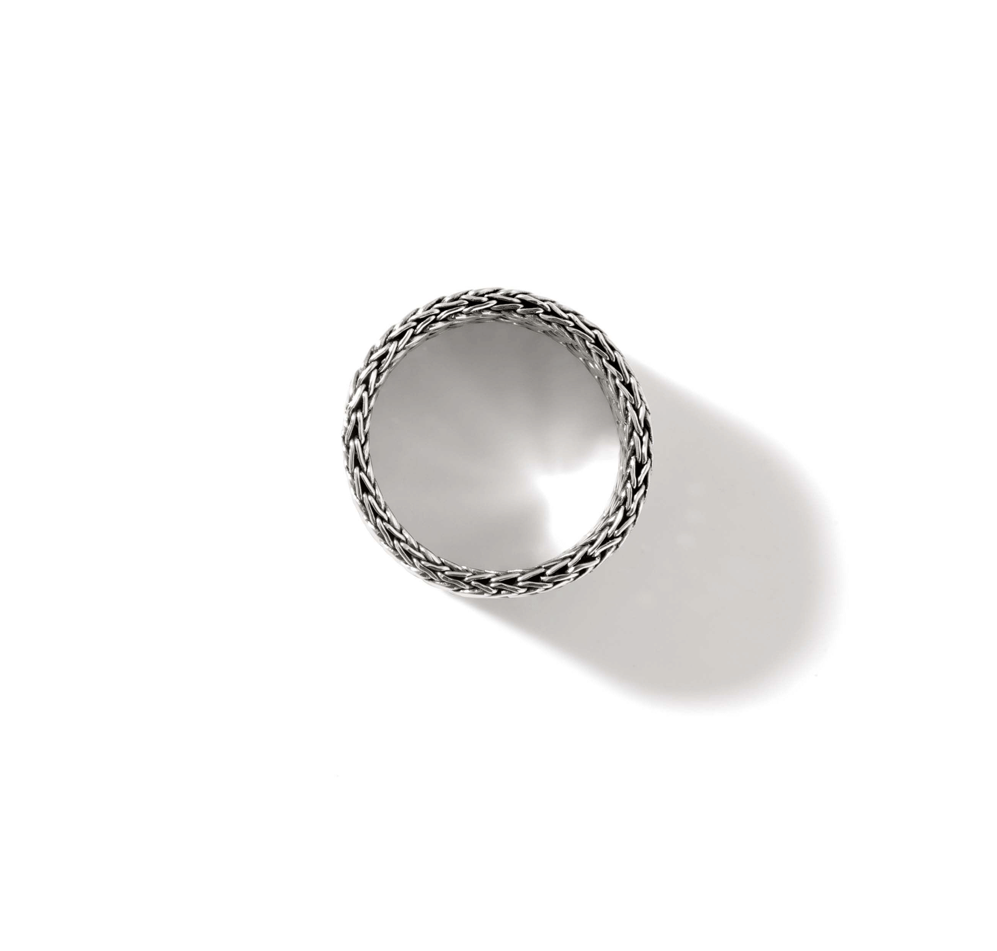 John Hardy Classic Chain Sterling Silver Band, 12 mm