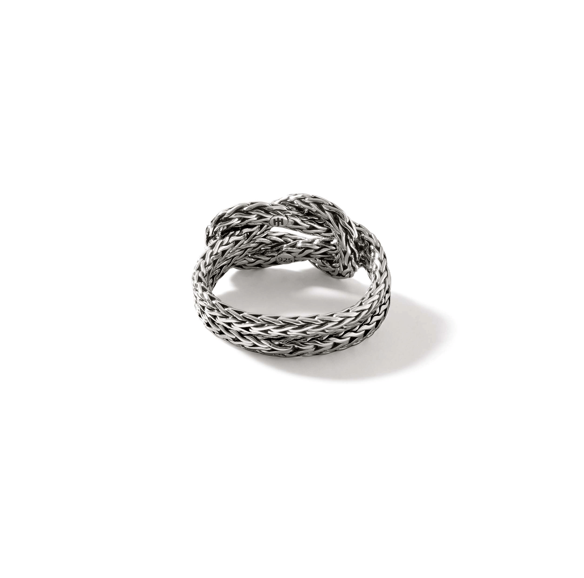 John Hardy Classic Chain Manah Silver Chain Ring, 2.5 mm