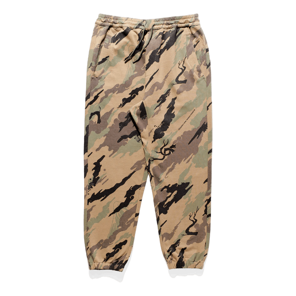 Maharishi Camo Sweatpants Organic Cotton Woodland