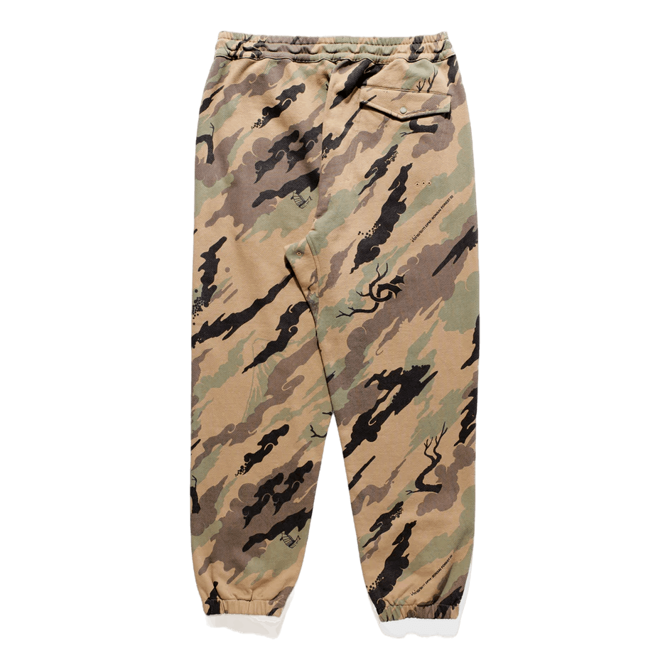 Maharishi Camo Sweatpants Organic Cotton Woodland