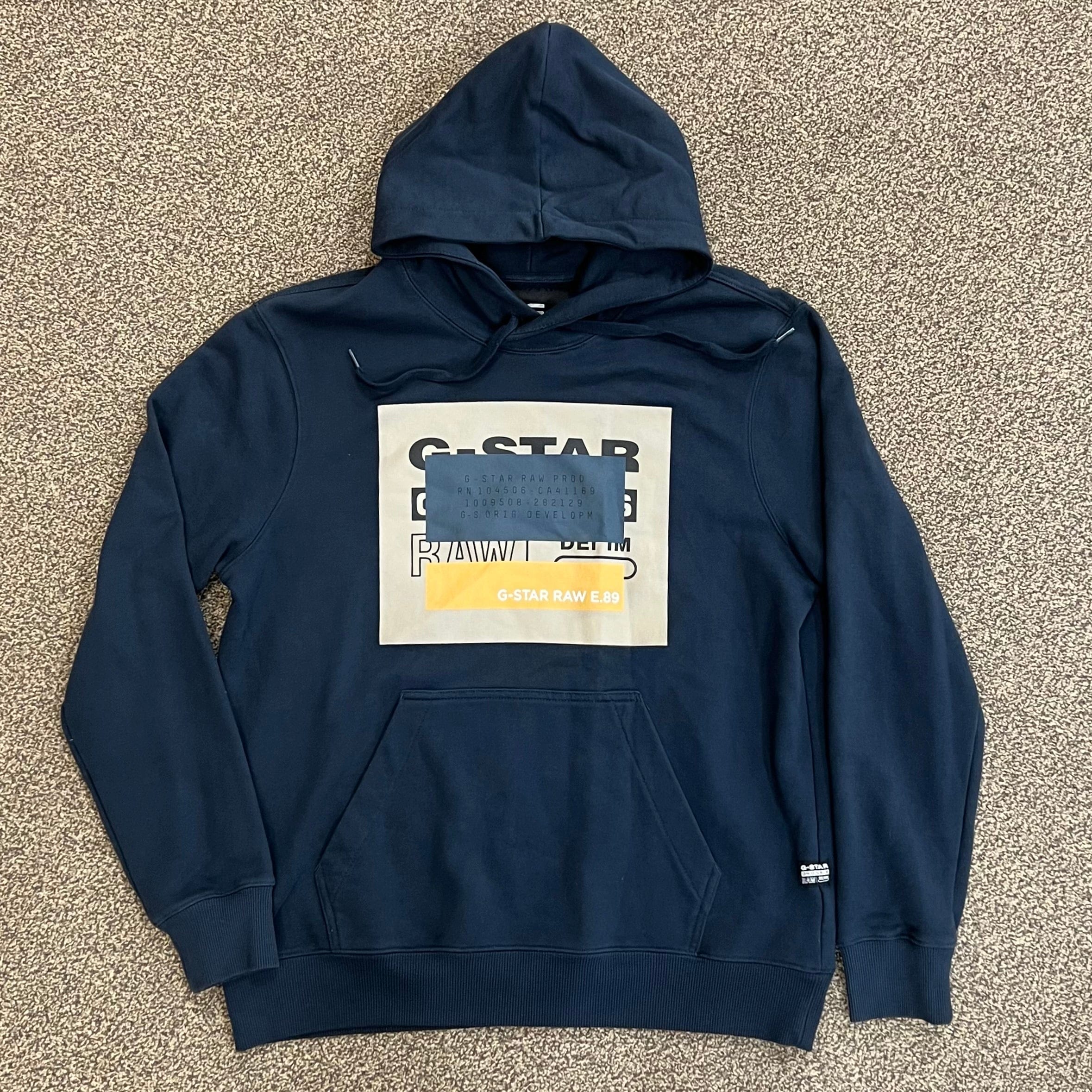 G - Star Originals Dark Patriot Blue Hoodie