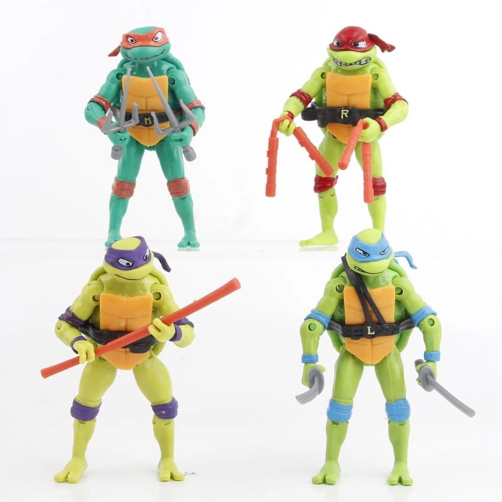 Teenage Mutant Ninja Turtles TMNT Classic Collection 4 - Pack – 5" Teenage Mutant Ninja Turtles Action Figures