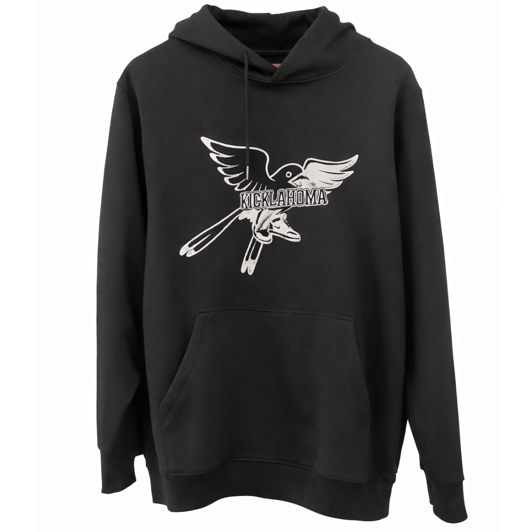 KICKLAHOMA HOODIE BLACK